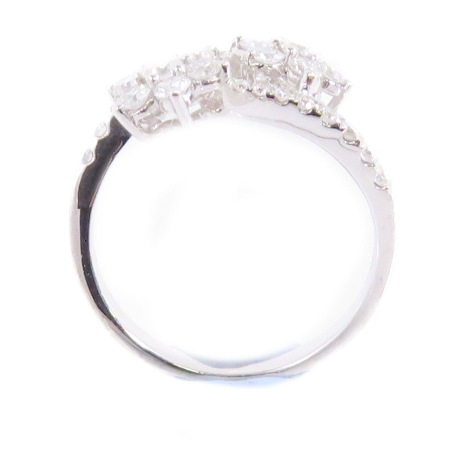 JEWELRY 【激減優惠】18K白金/鑽石Diamond Ring戒指US#6.25