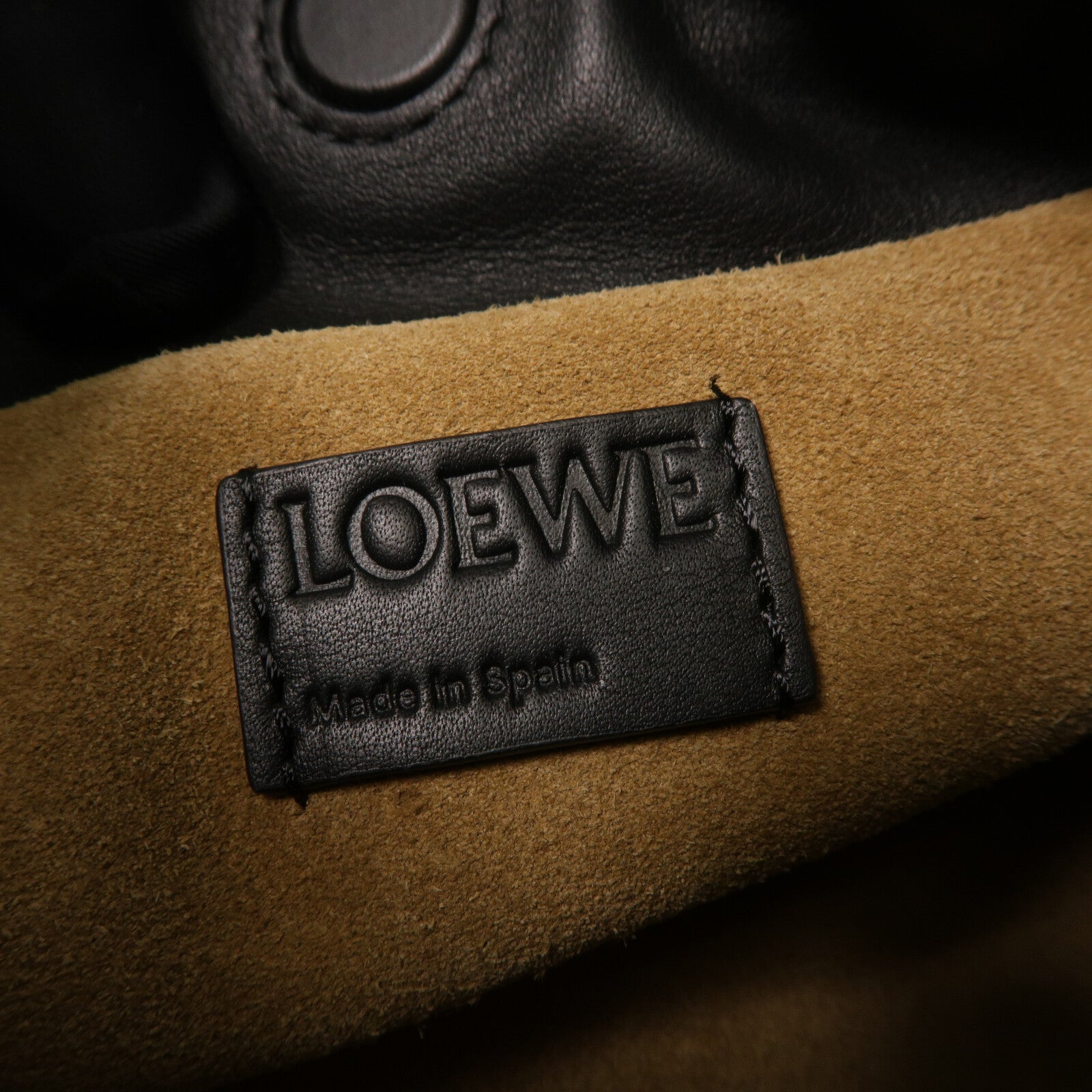 LOEWE 牛皮皮革Mini Flamenco Clutch肩背袋