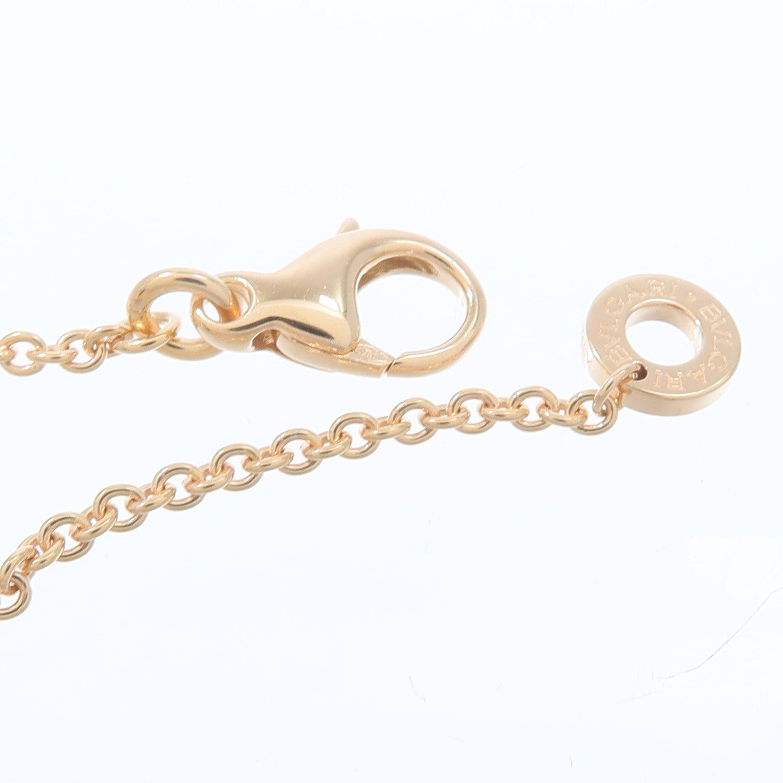 BVLGARI 18K玫瑰金/陶瓷B-zero1 Necklace項鍊