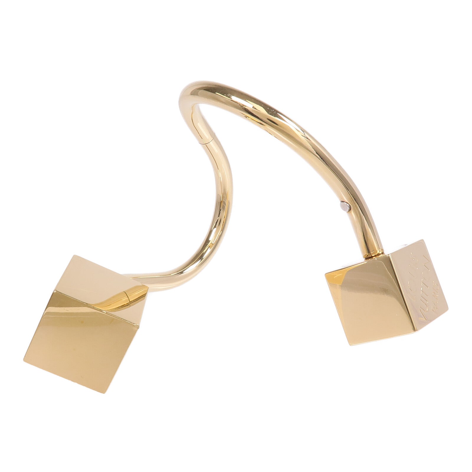 LOUIS VUITTON 金屬Cube Cuff Bracelet手鐲