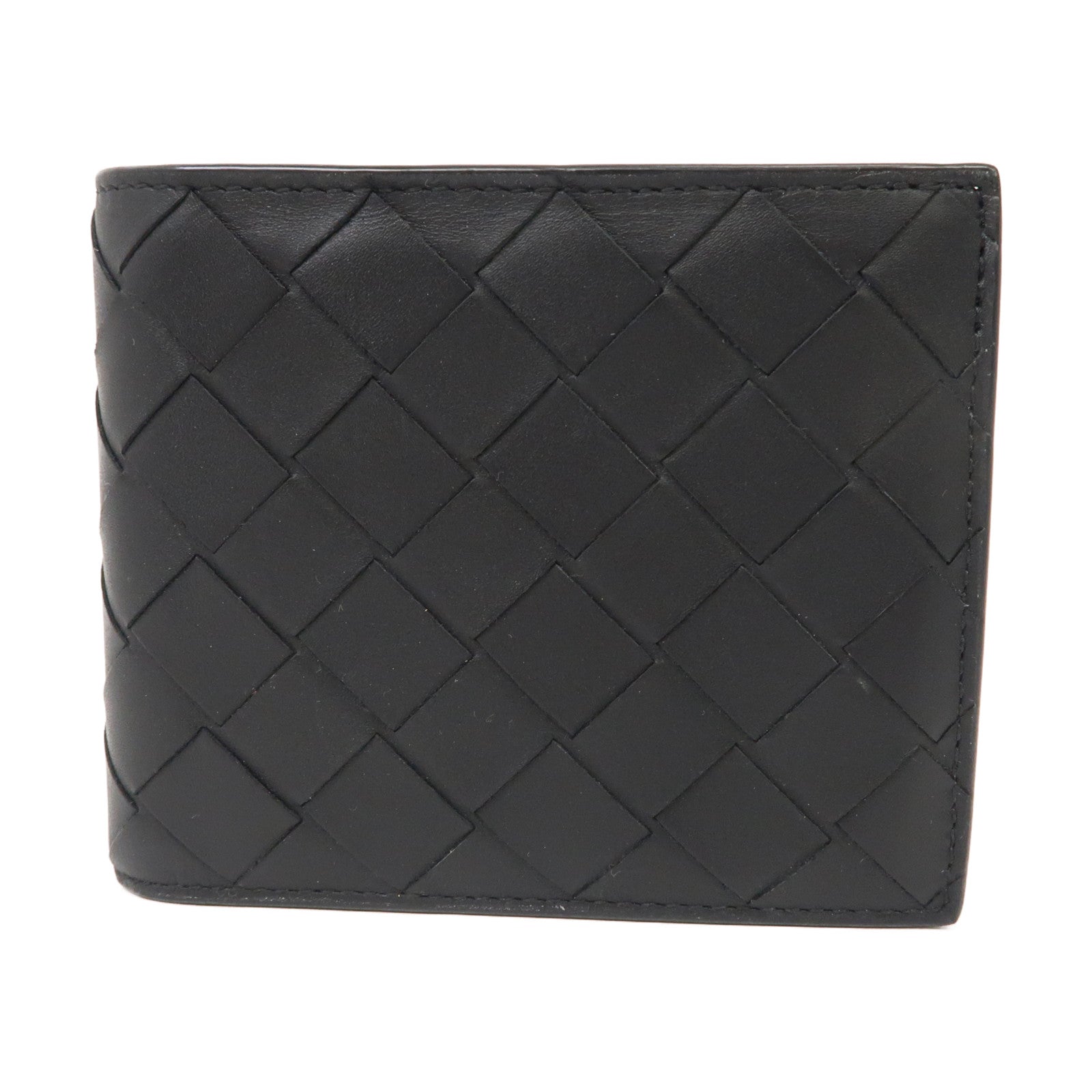 BOTTEGA VENETA 織紋皮革Wallet錢包黑色
