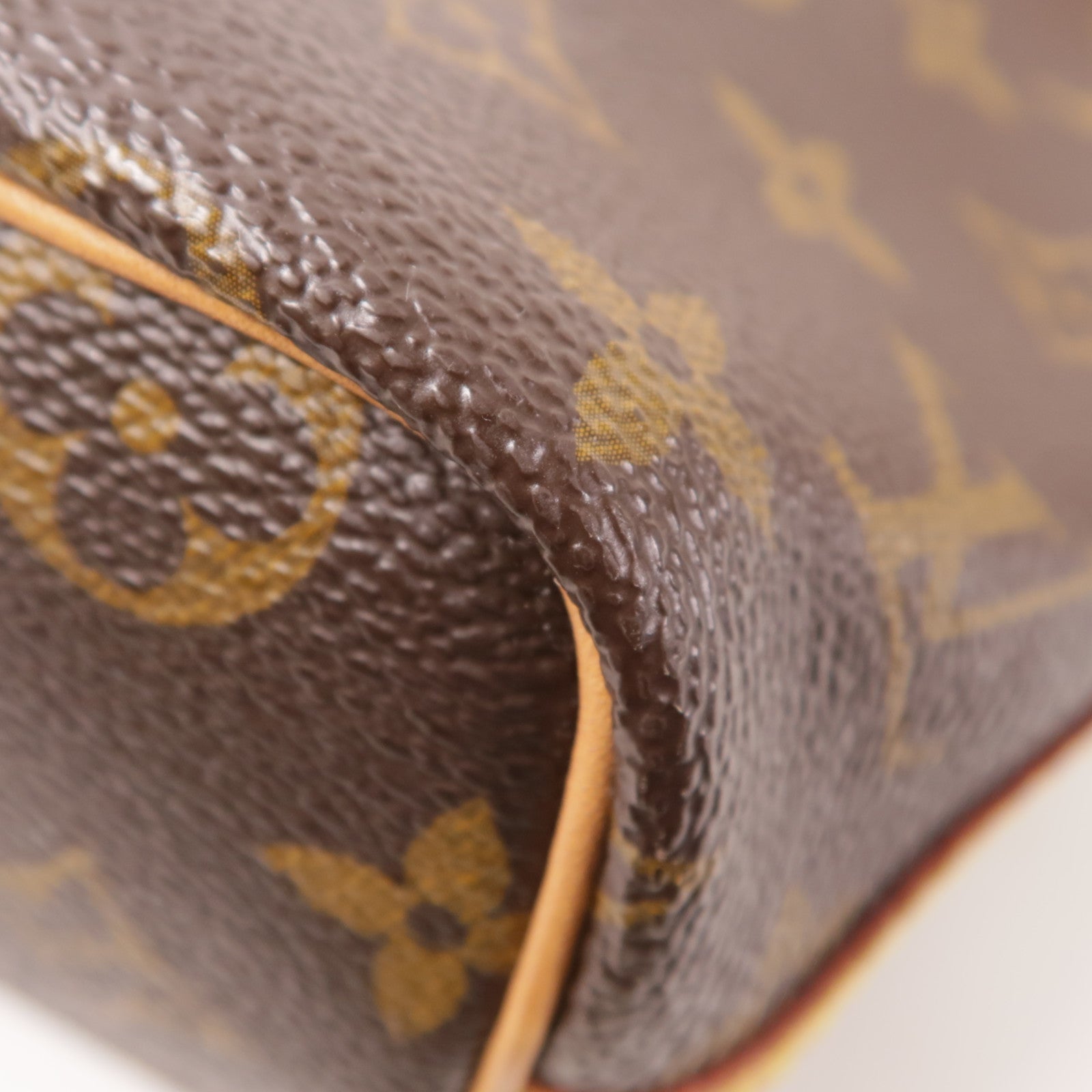 LOUIS VUITTON Monogram Nano Noe金扣肩背袋棕色