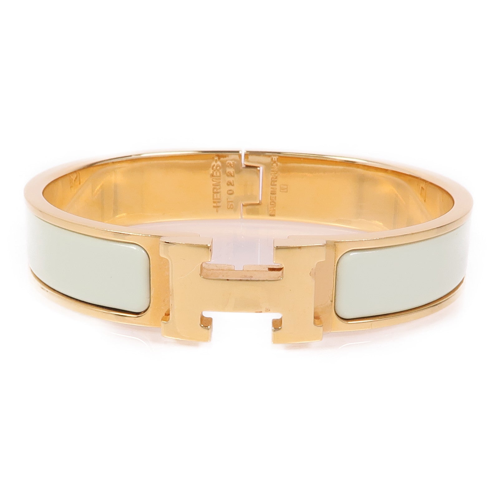 HERMES 金屬Clic H Bracelet手鐲