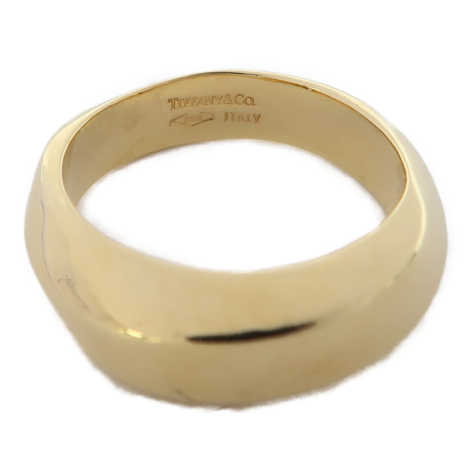 TIFFANY＆CO 18K黃金Ring戒指US#6