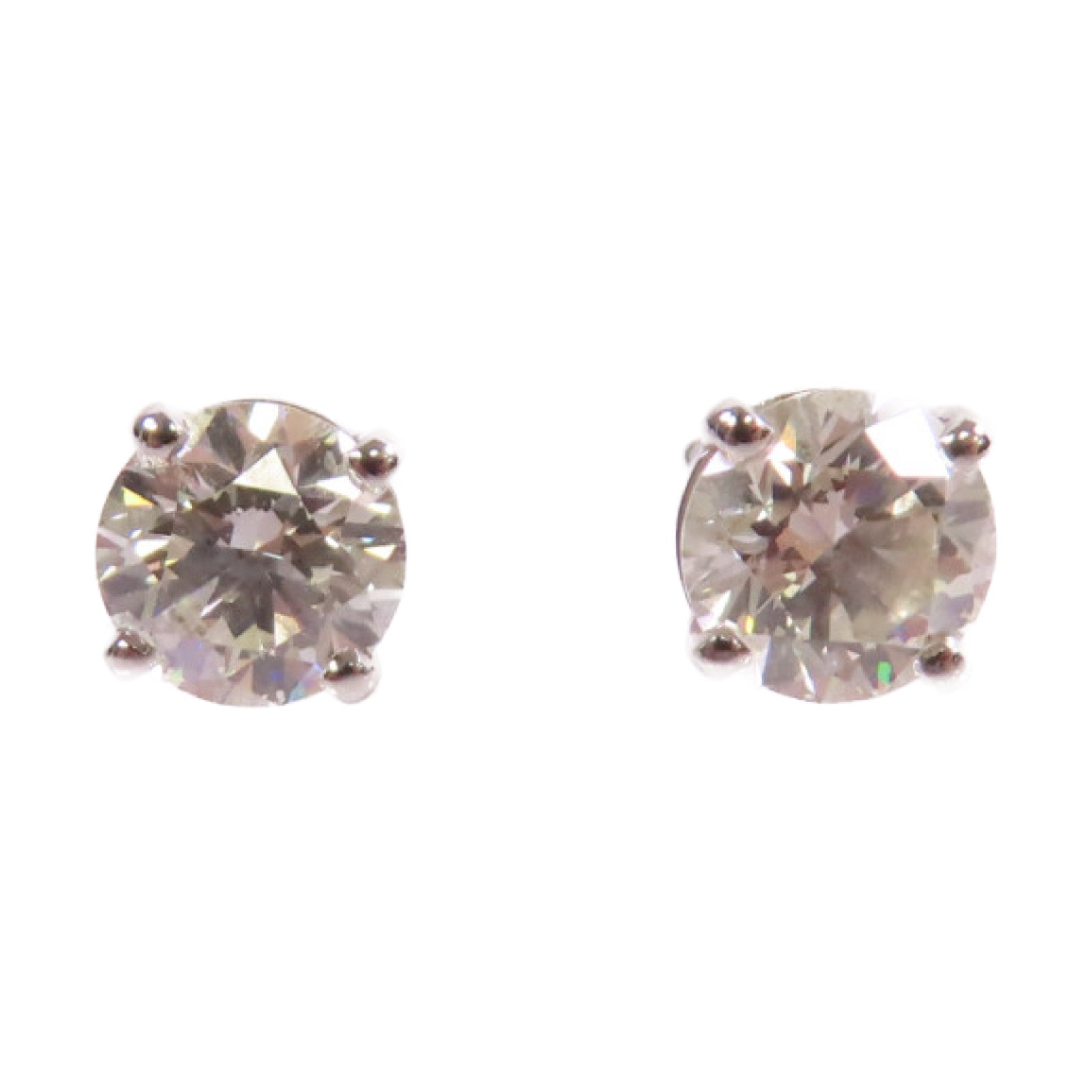 JEWELRY PT950鉑金/鑽石De Beers Diamond Earrings耳環