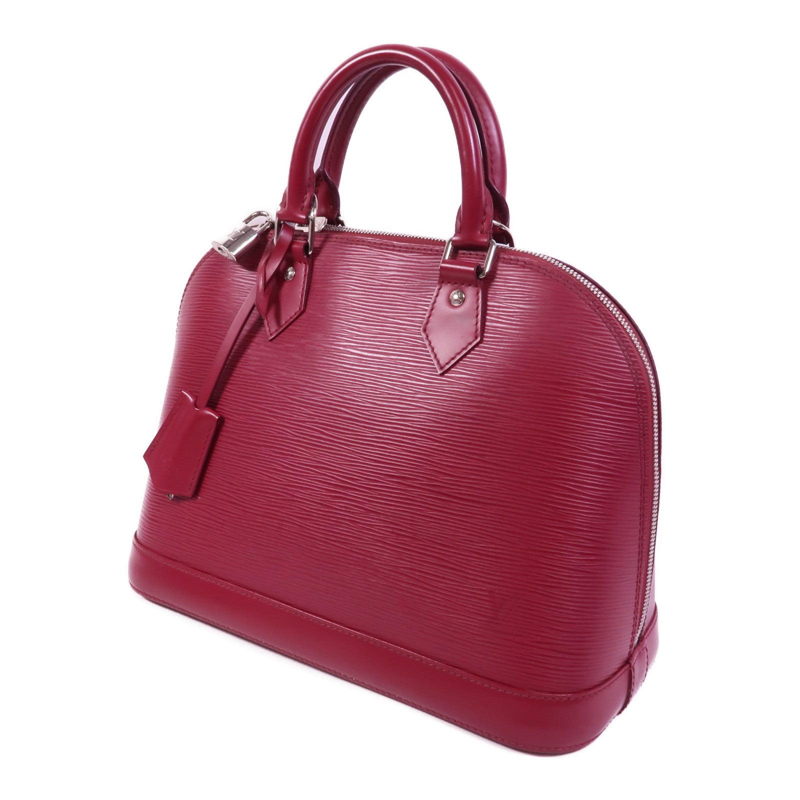 LOUIS VUITTON Epi Alma PM銀扣手挽袋