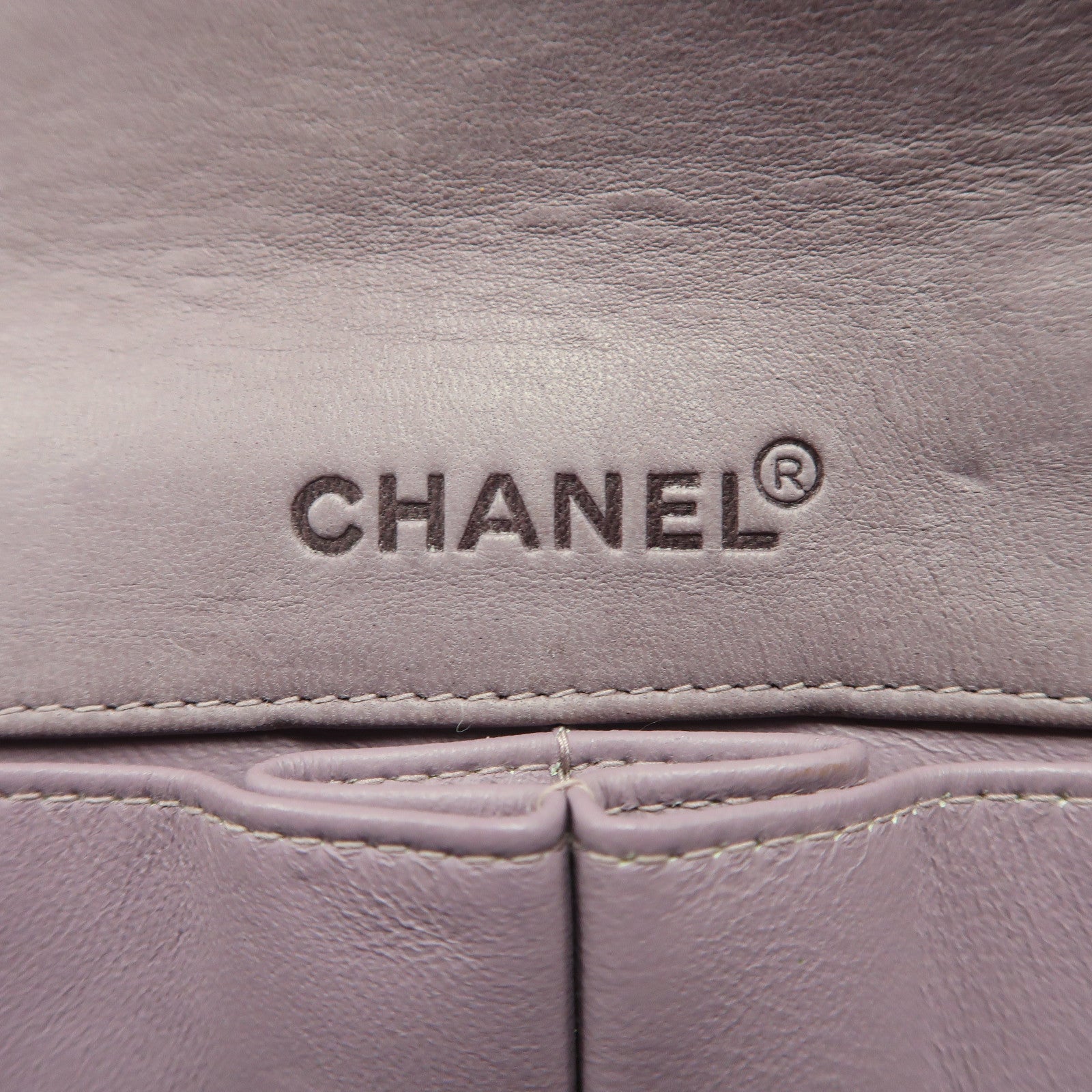 CHANEL 漆皮皮革Chain Shoulder銀扣鏈帶肩背袋啡色