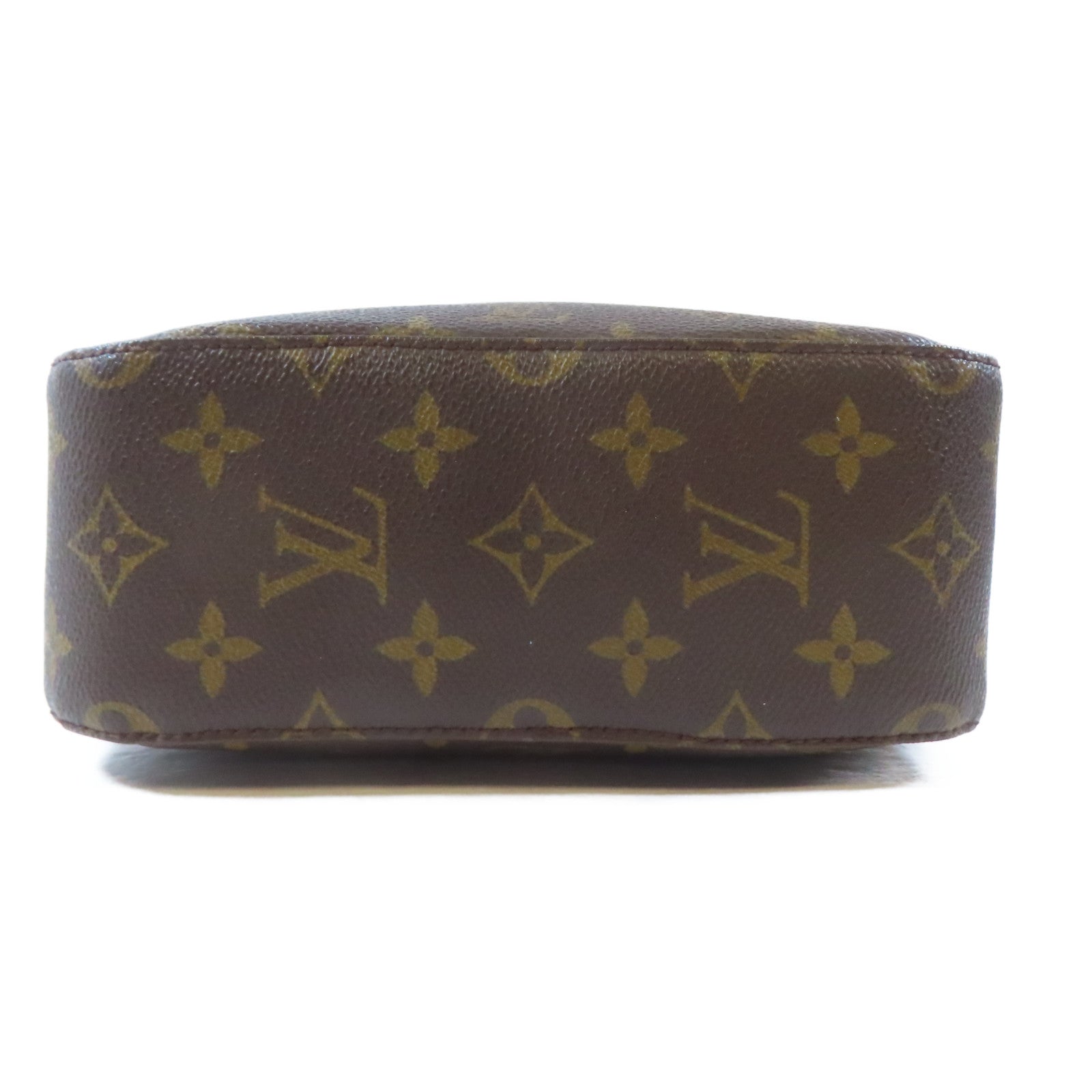 LOUIS VUITTON Monogram Spontini金扣手挽肩背兩用袋啡色
