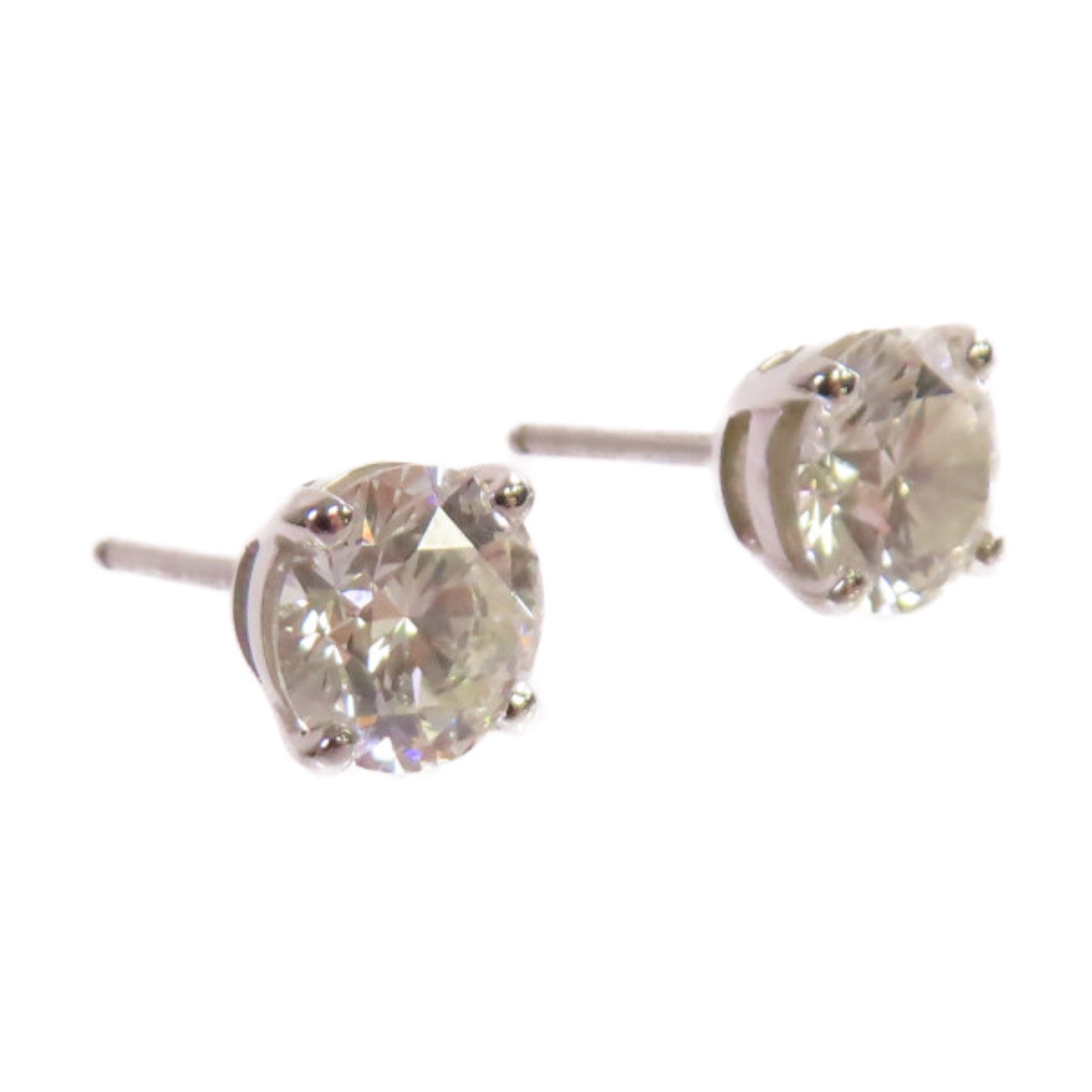 JEWELRY PT950鉑金/鑽石De Beers Diamond Earrings耳環