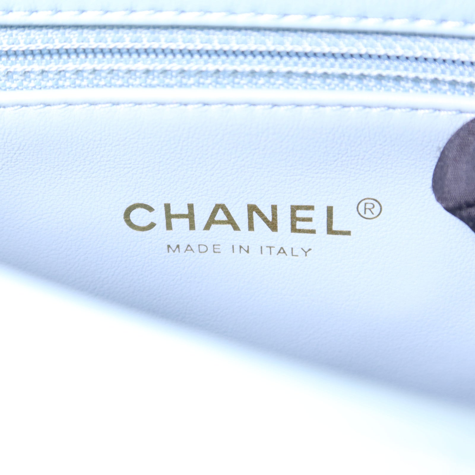 CHANEL 羊皮皮革Chain Shoulder Bag金扣鏈帶肩背袋
