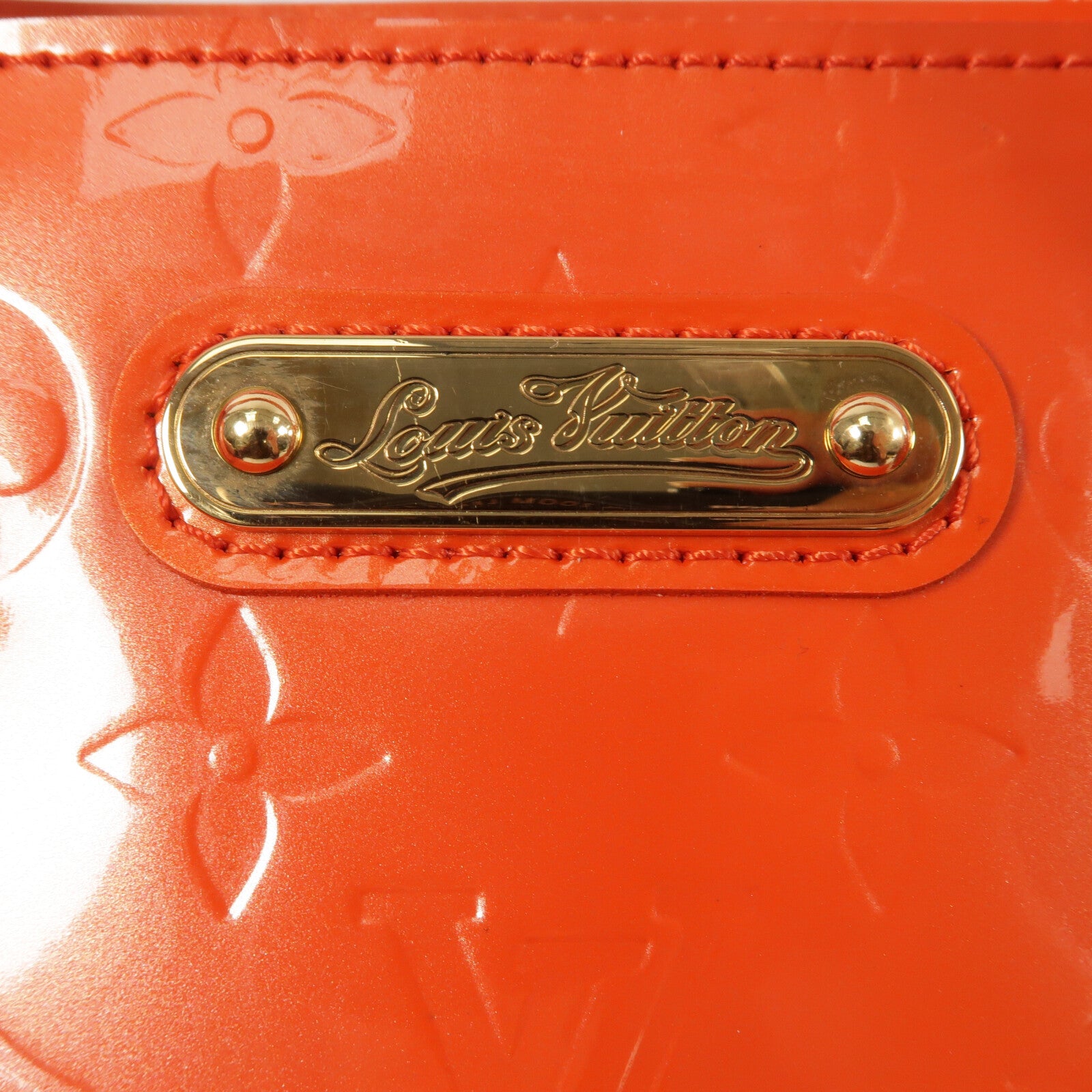 LOUIS VUITTON Monogram Vernis Wilshire PM手挽袋