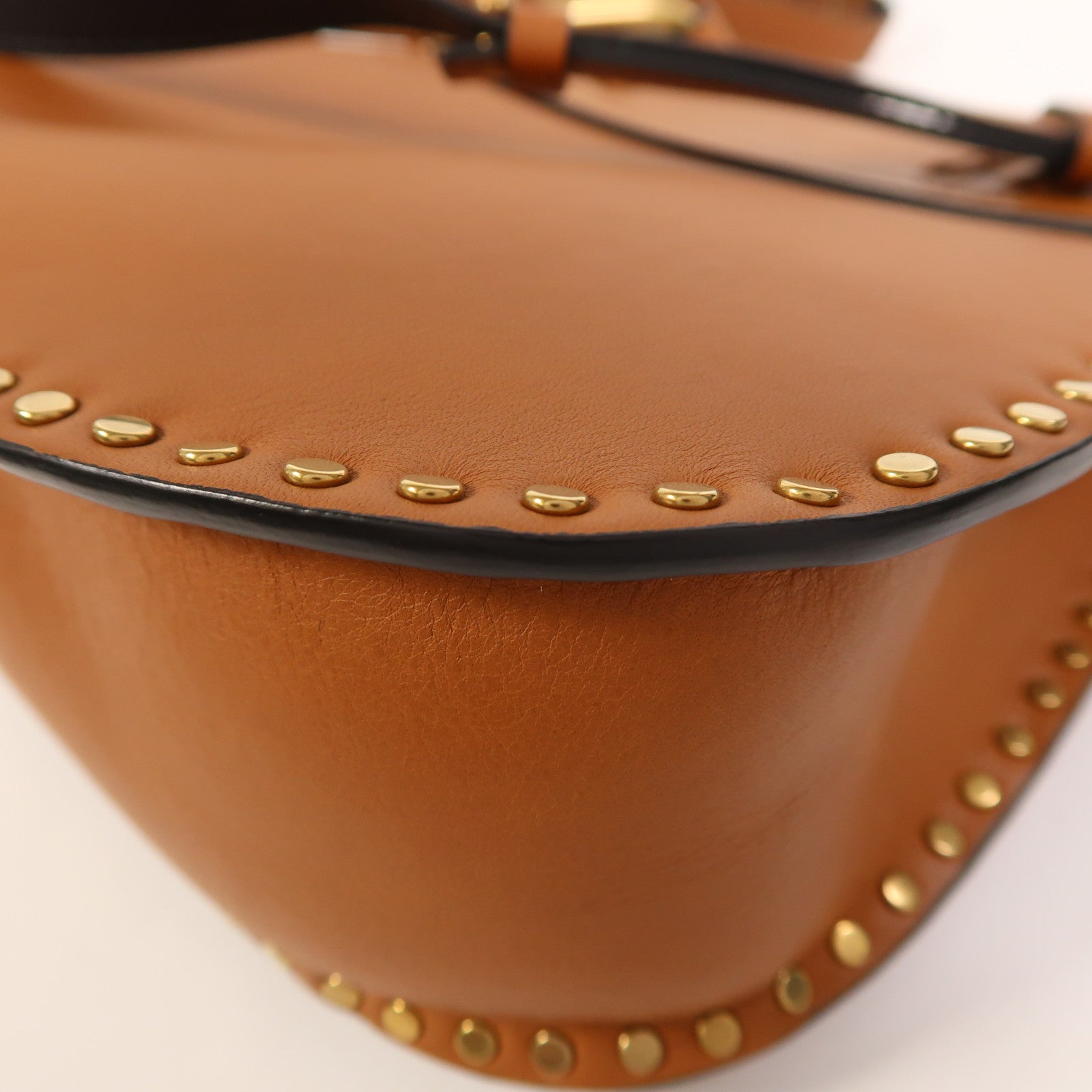 Chloe 牛皮皮革Hudson金扣肩背袋