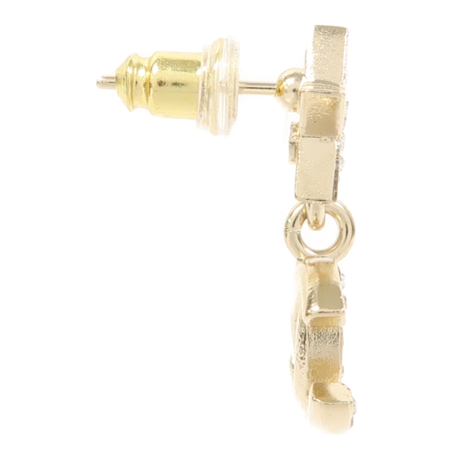 CHANEL 金屬Earrings耳環金色