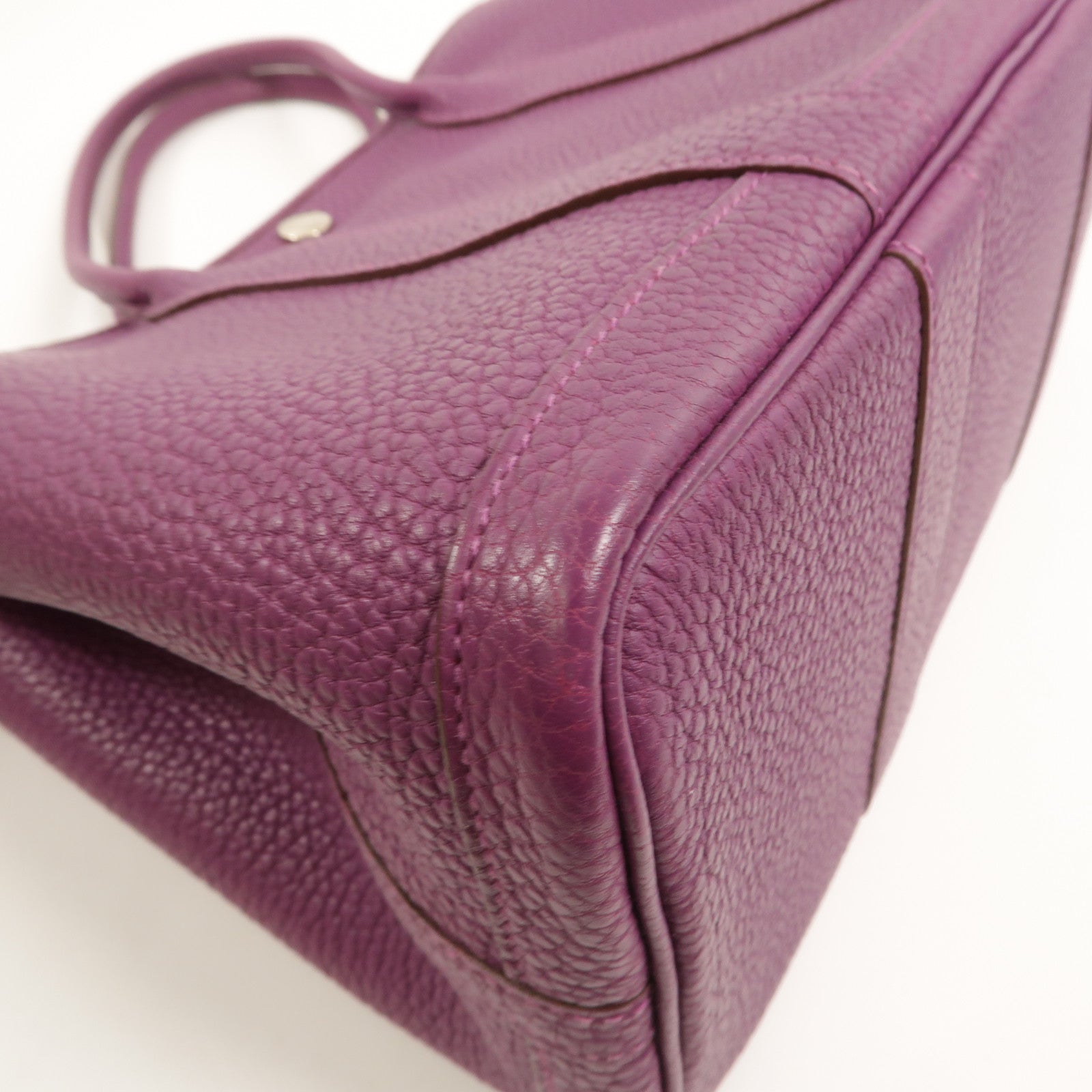 HERMES Clemence皮革Garden Party TPM手挽袋Anemone