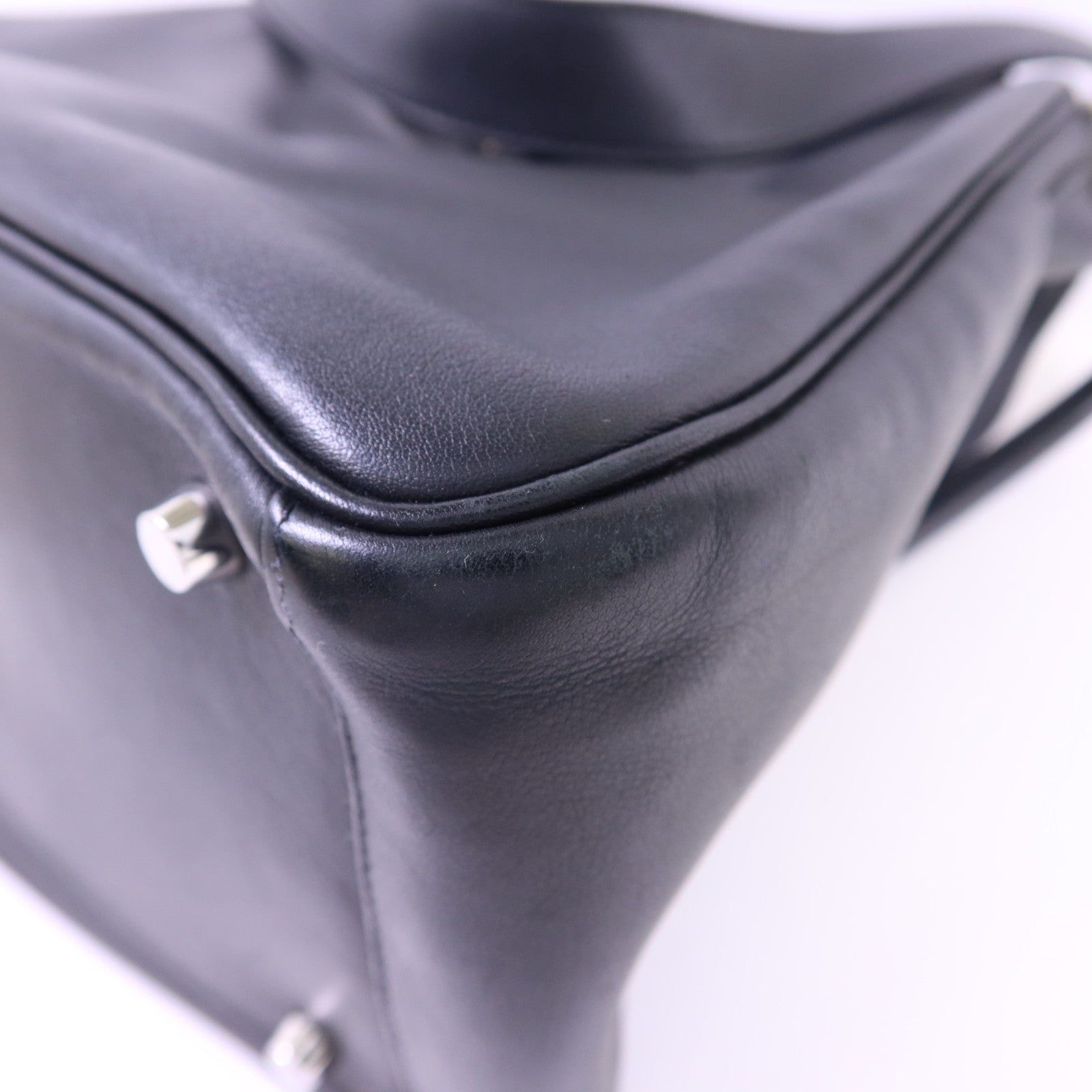 HERMES Swift皮革Lindy 30銀扣肩背袋