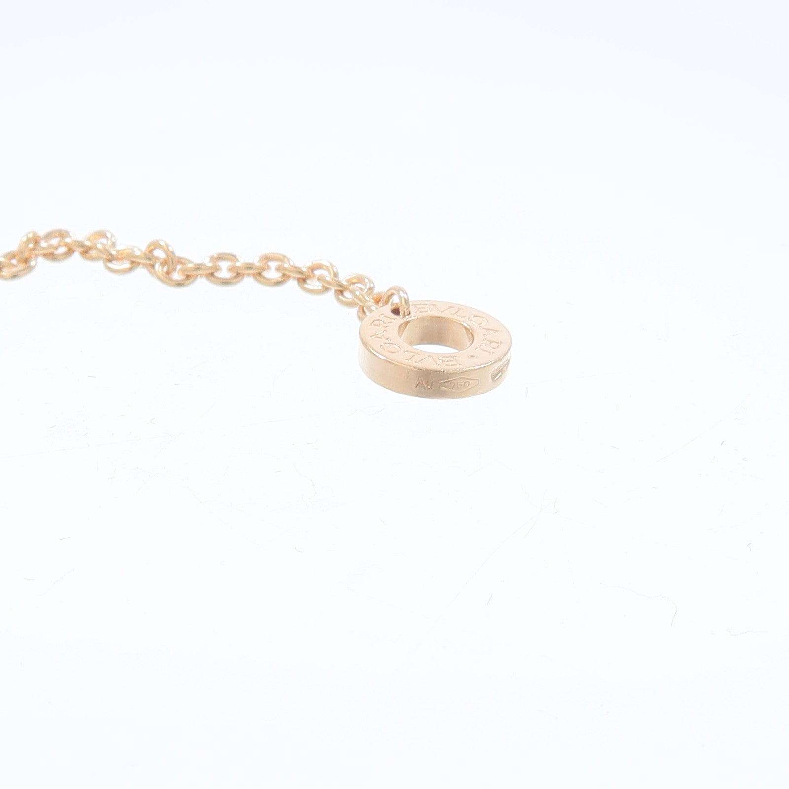 BVLGARI 18K玫瑰金/陶瓷B-zero1 Necklace項鍊