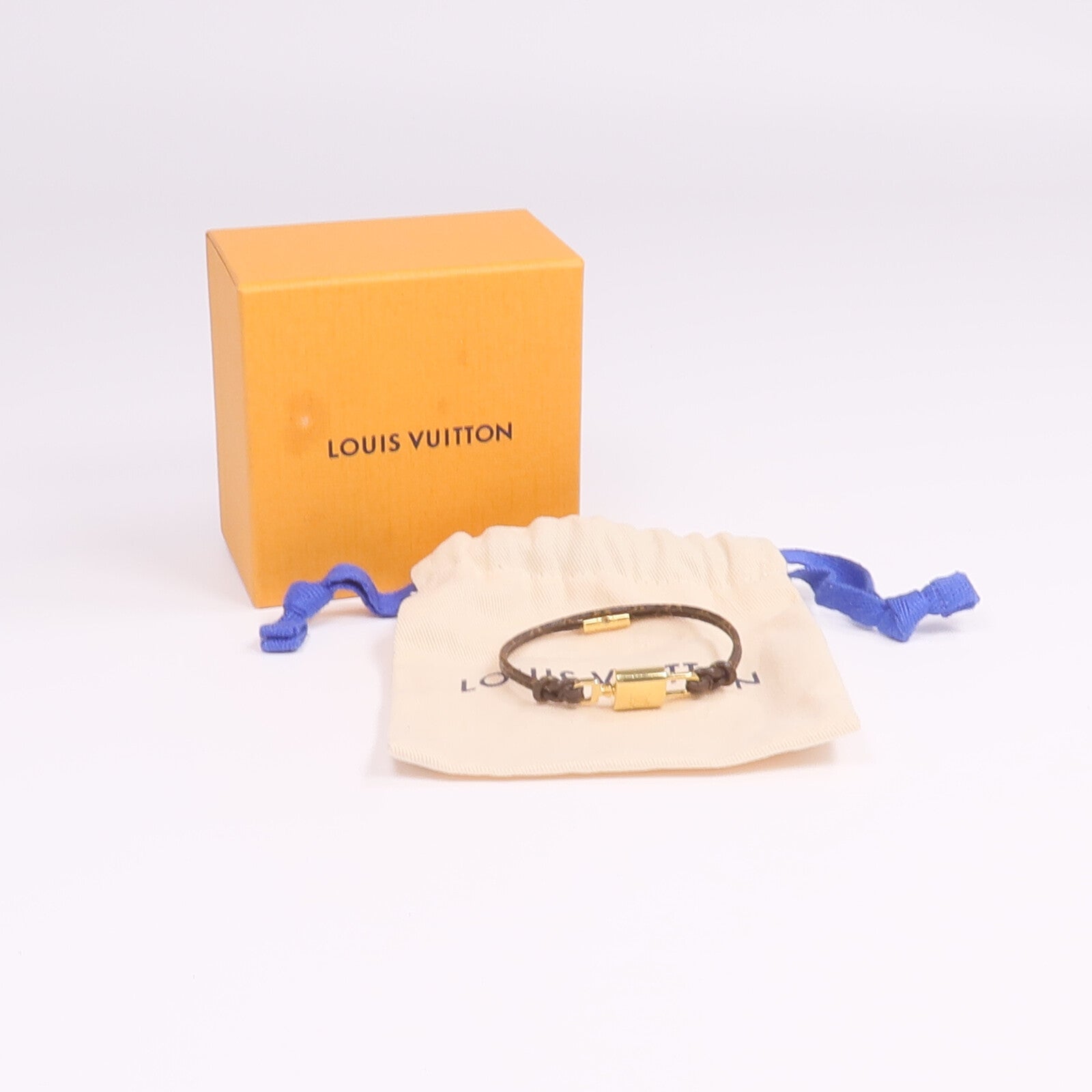LOUIS VUITTON 金屬/Monogram Lock It Again Bracelet手鐲