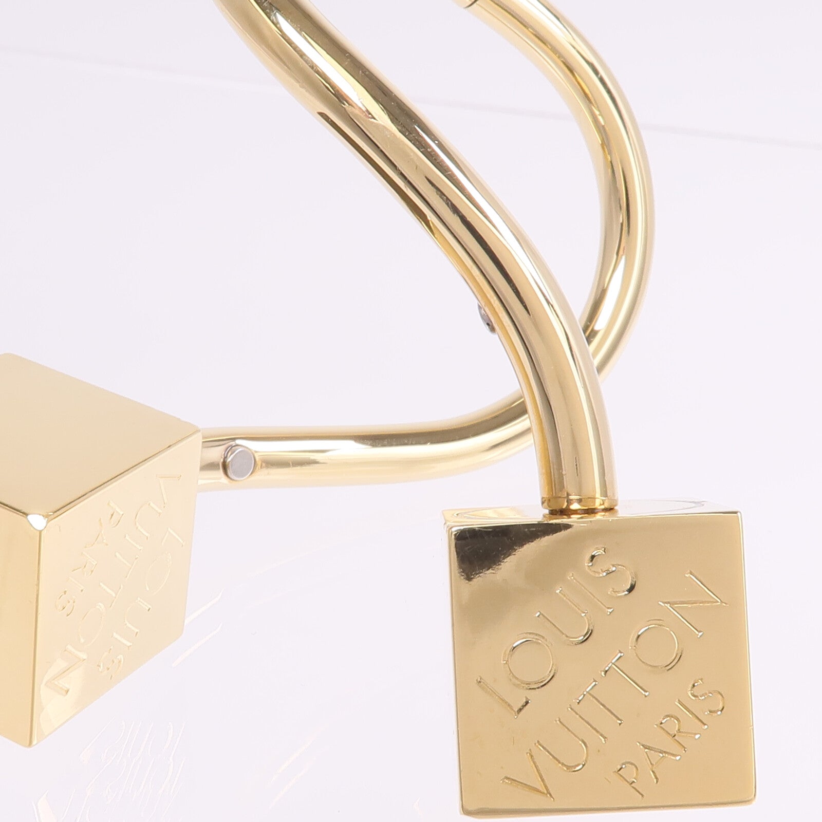 LOUIS VUITTON 金屬Cube Cuff Bracelet手鐲
