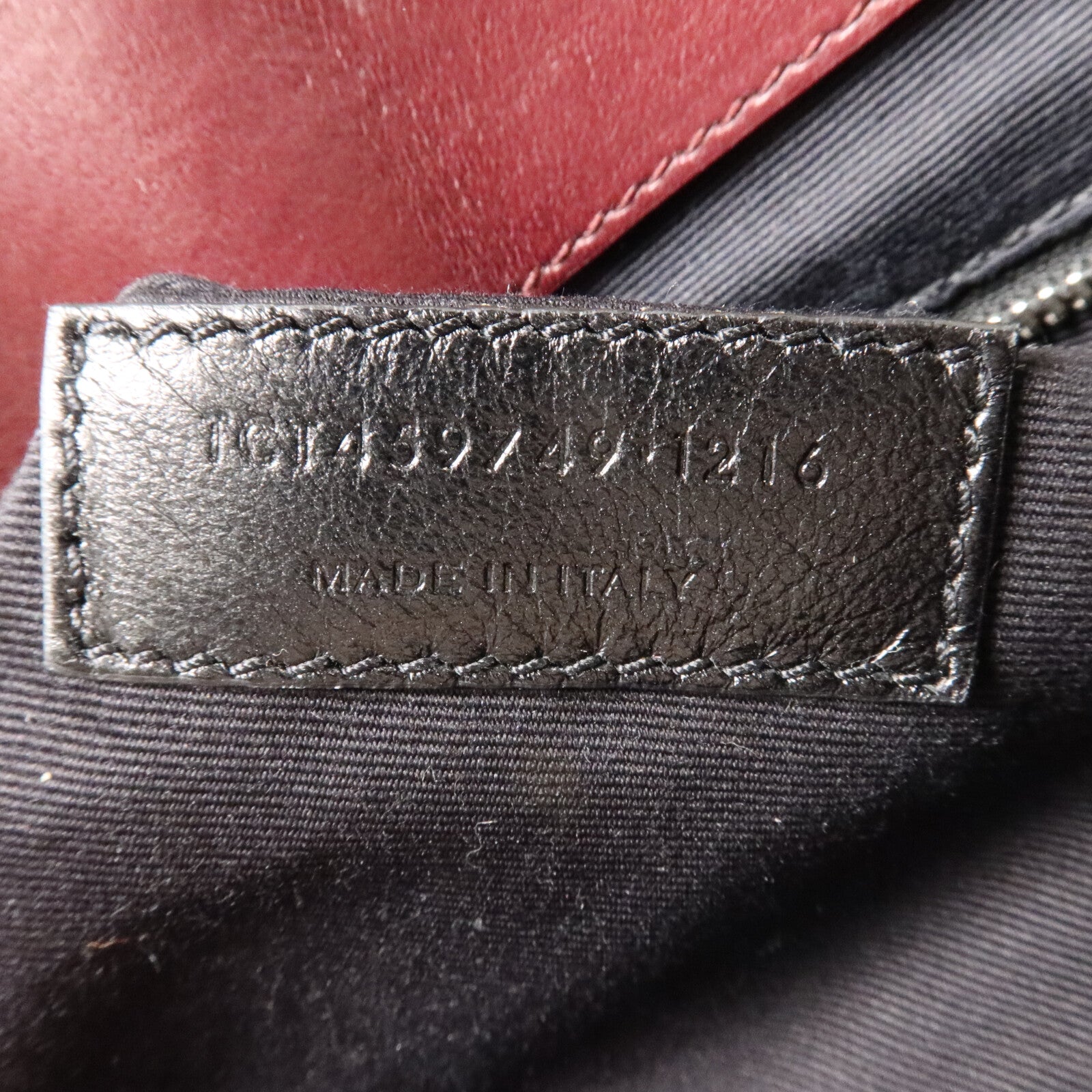 SAINT LAURENT 牛皮皮革Loulou Medium鏈帶肩背袋
