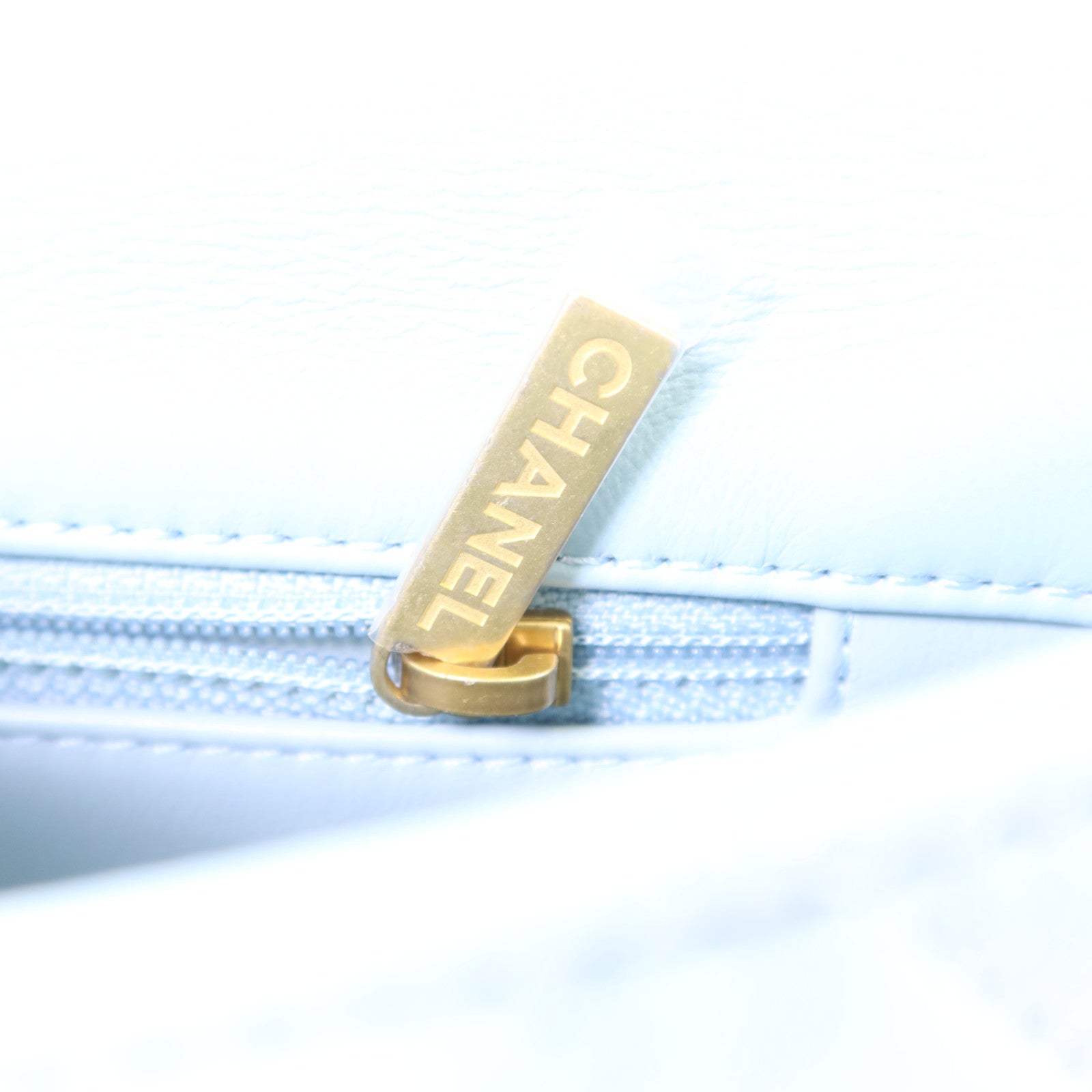 CHANEL 羊皮皮革Chain Shoulder Bag金扣鏈帶肩背袋