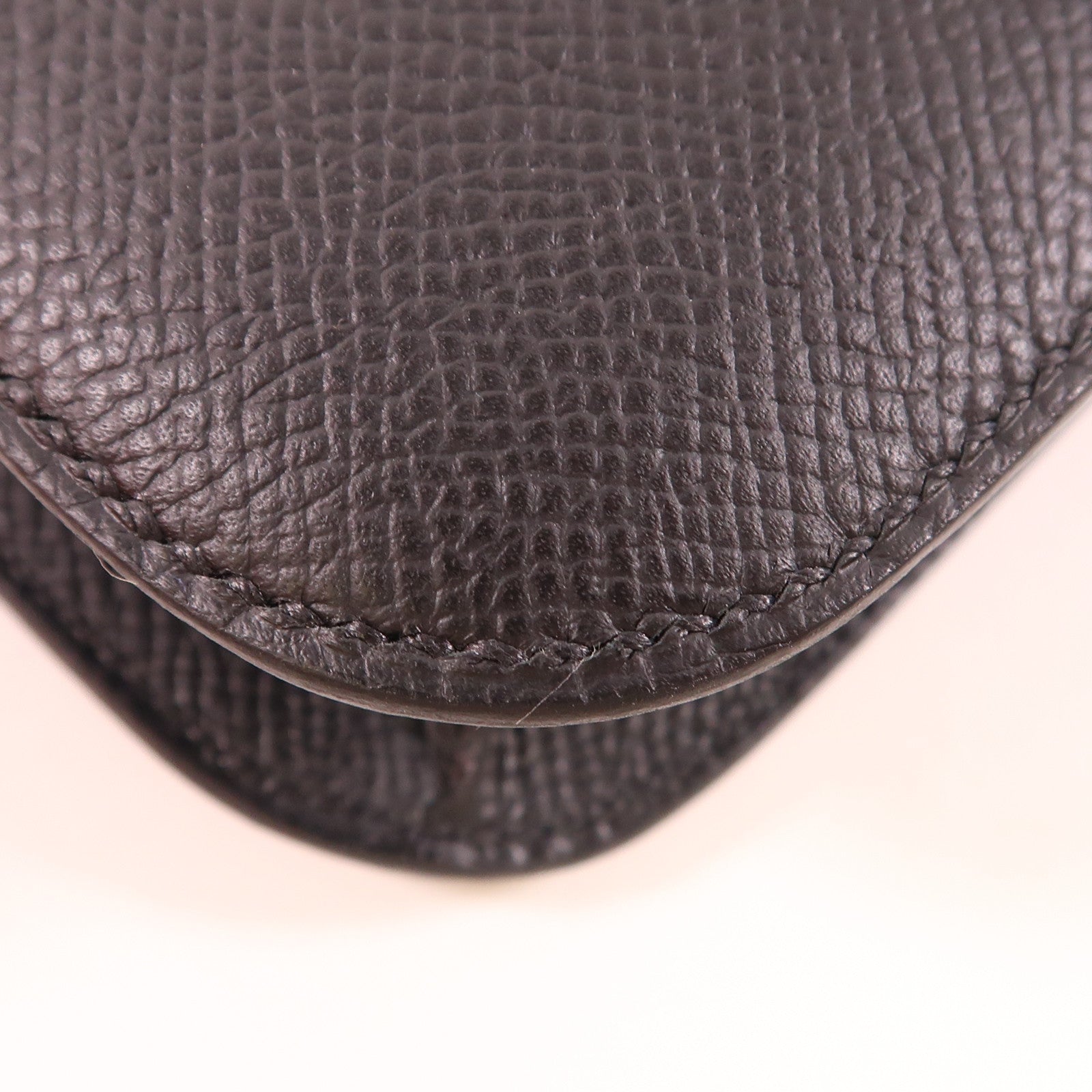 HERMES Epsom皮革Constance Elan金扣肩背袋Noir