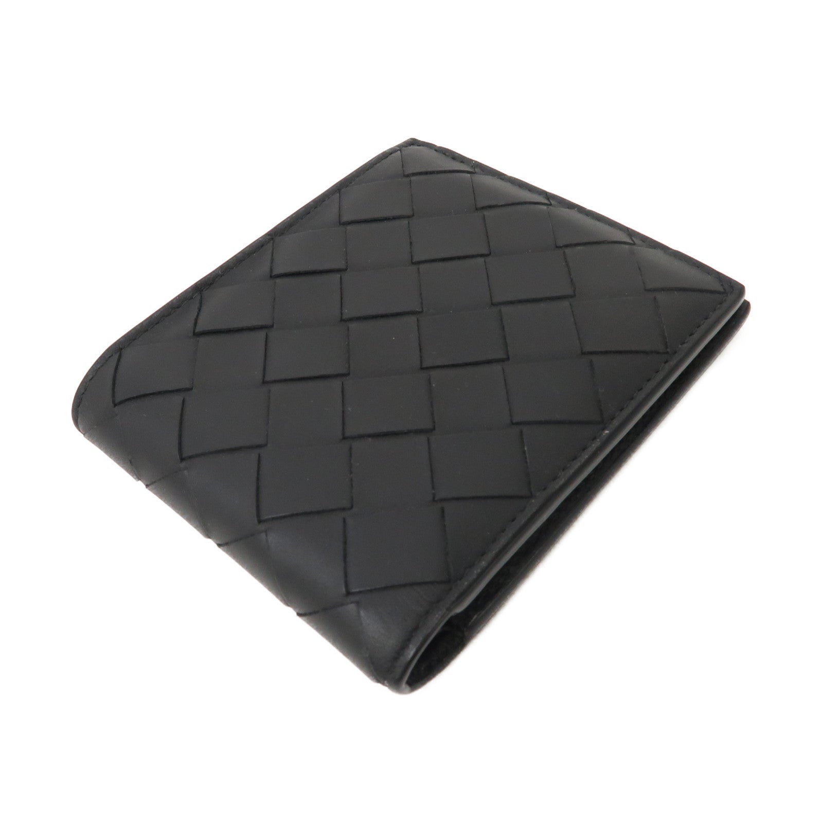 BOTTEGA VENETA 織紋皮革Wallet錢包黑色