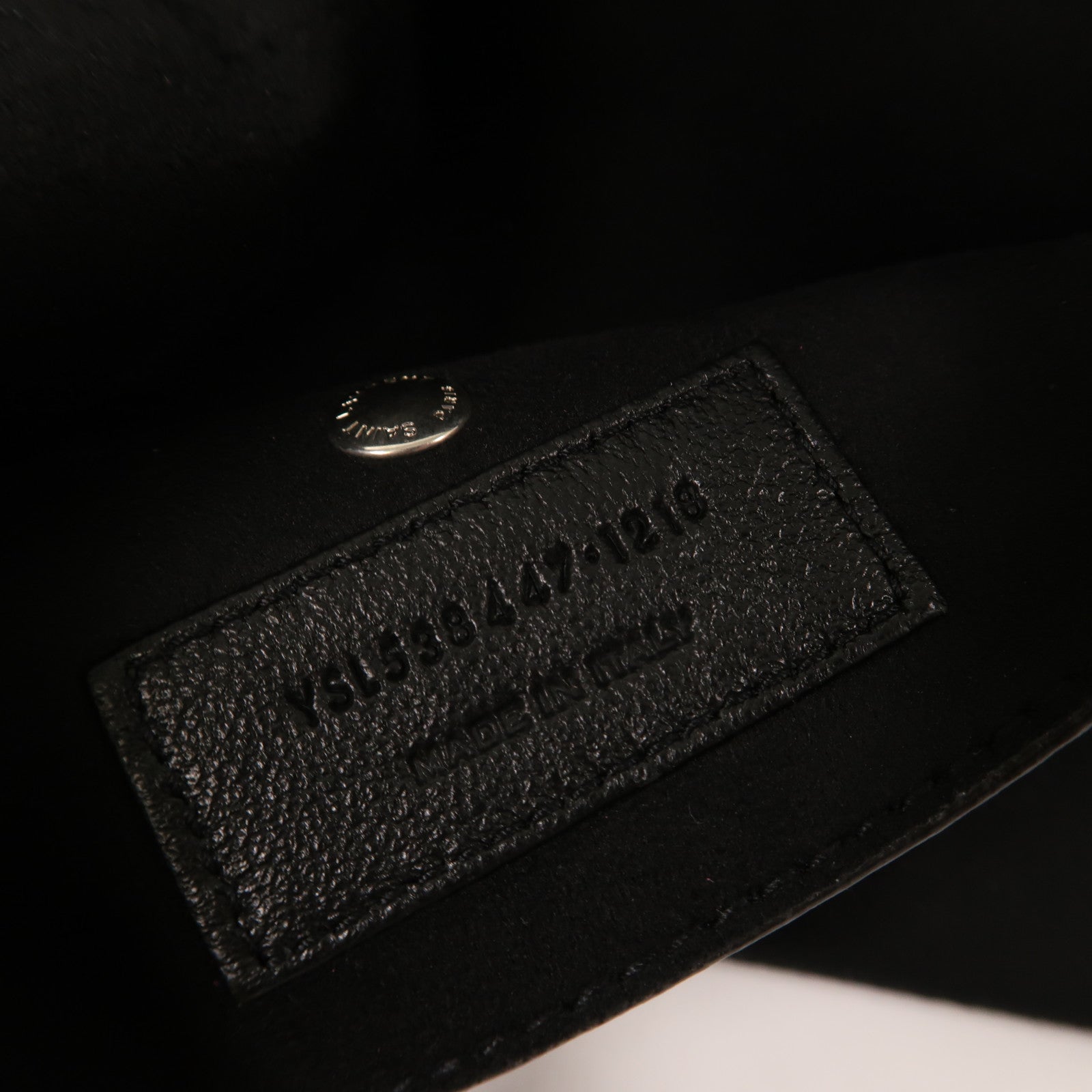 SAINT LAURENT 【激減優惠】羊皮皮革Teddy銀扣鏈帶肩背袋粉紅色
