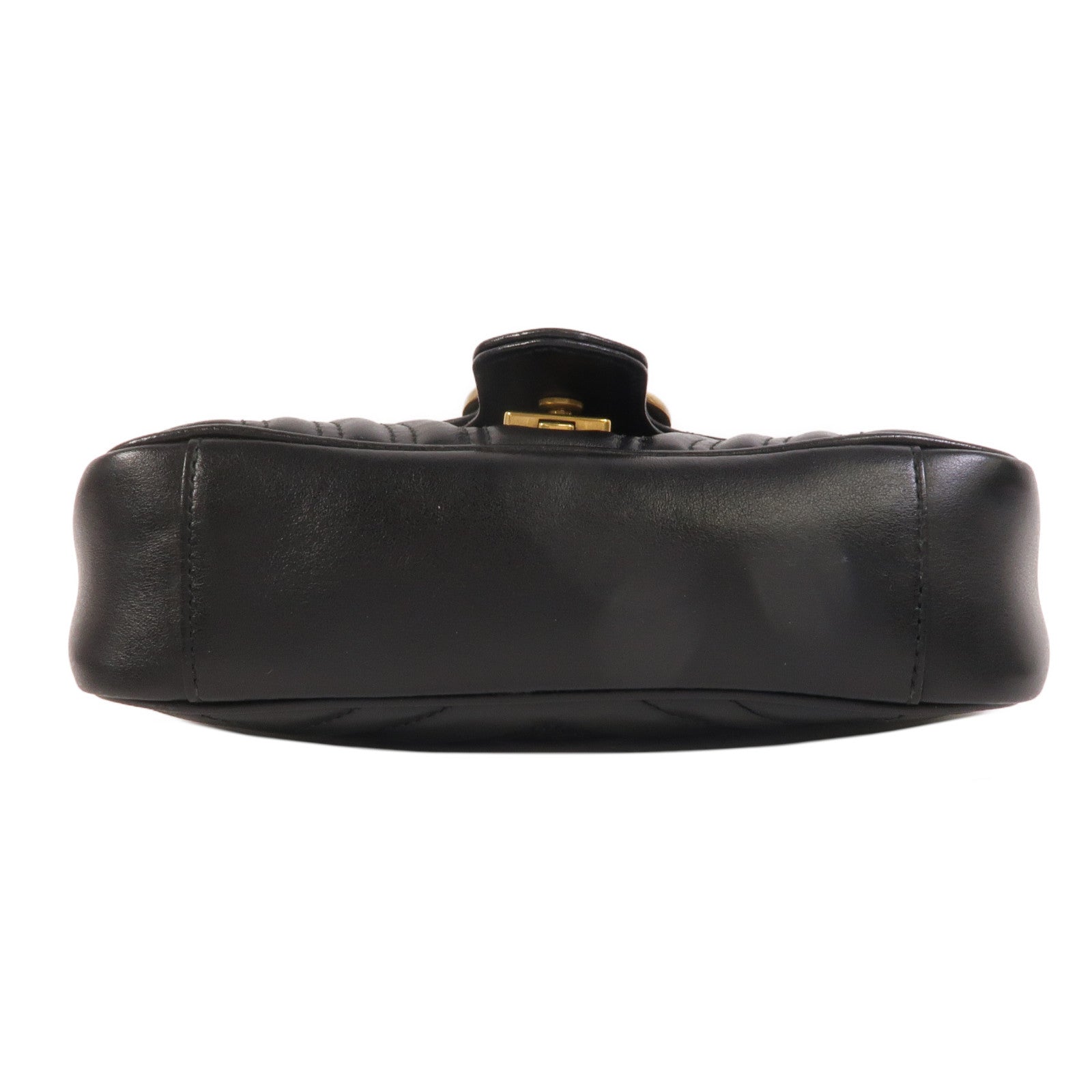 GUCCI 牛皮皮革GG Marmont Small鏈帶肩背袋