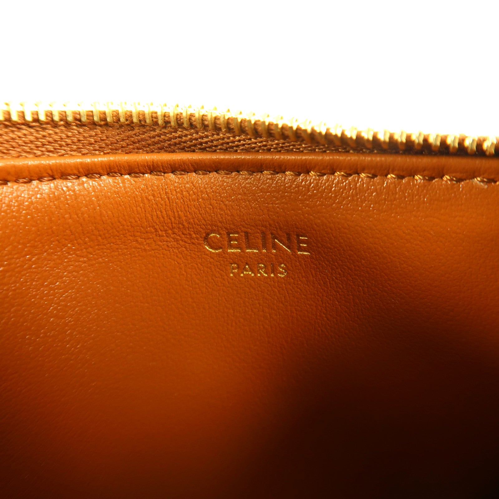 CELINE 羊皮皮革Card Case金扣卡片套