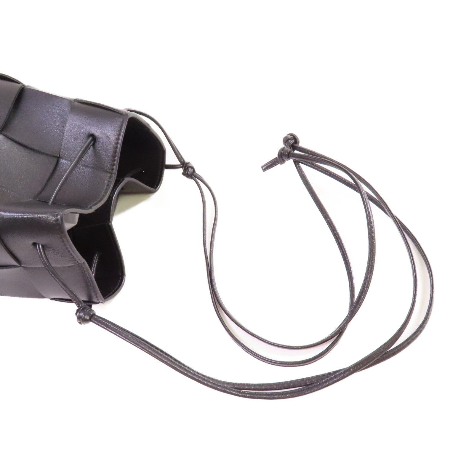 BOTTEGA VENETA 【激減優惠】織紋皮革Small Cassette Cross-Body