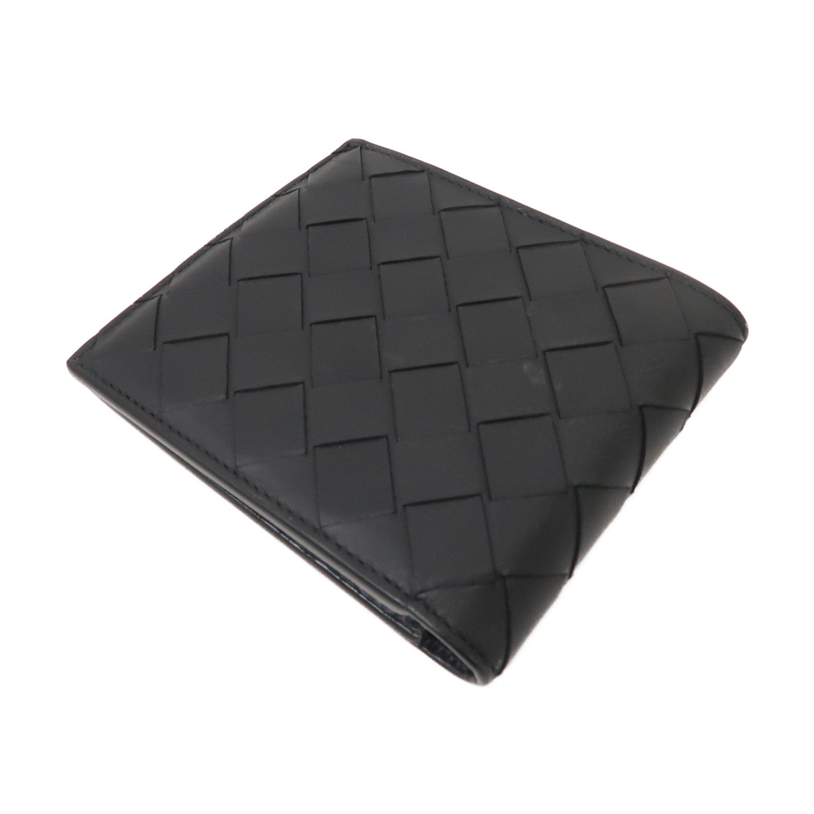 BOTTEGA VENETA 織紋皮革Wallet錢包黑色