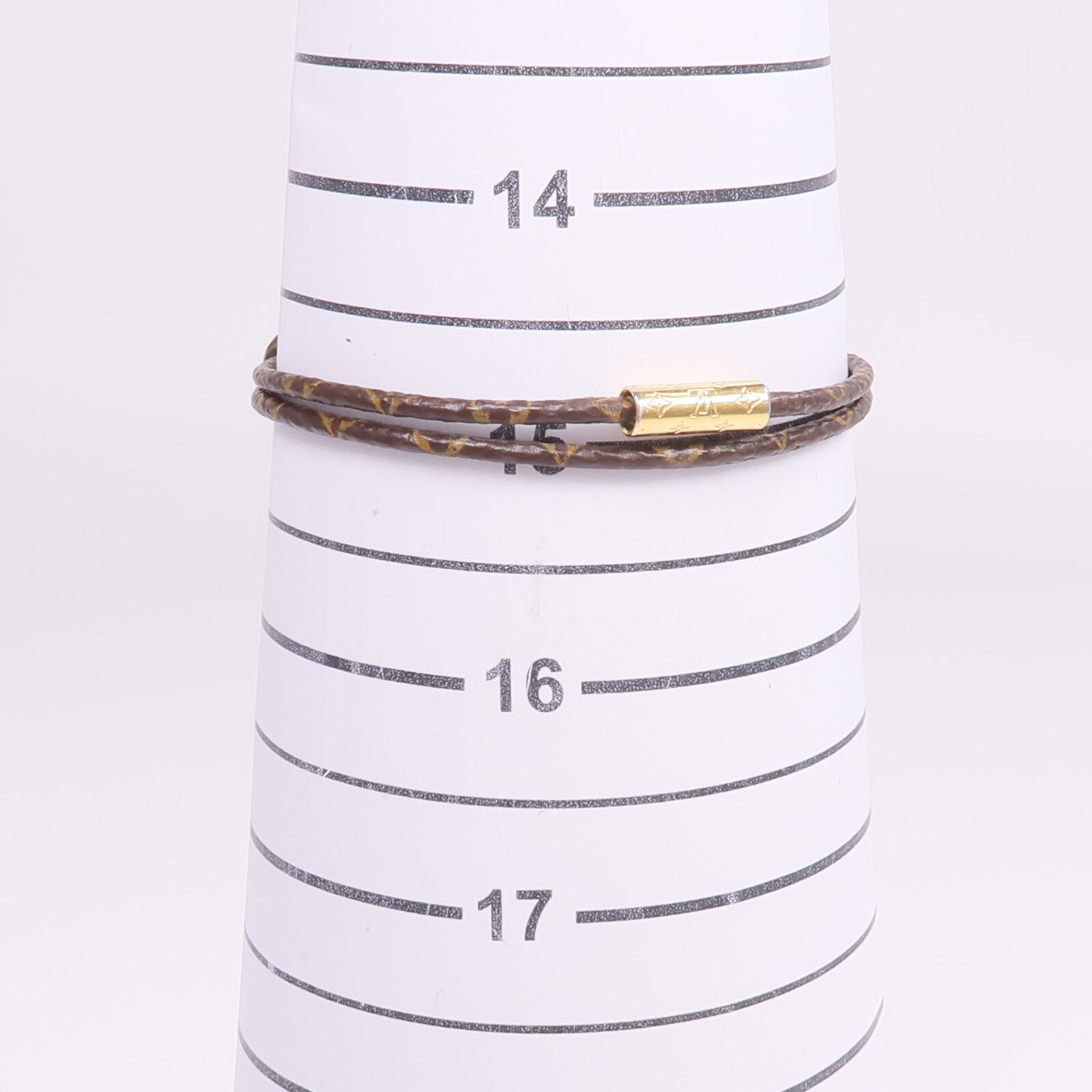 LOUIS VUITTON 金屬/Monogram Lock It Again Bracelet手鐲