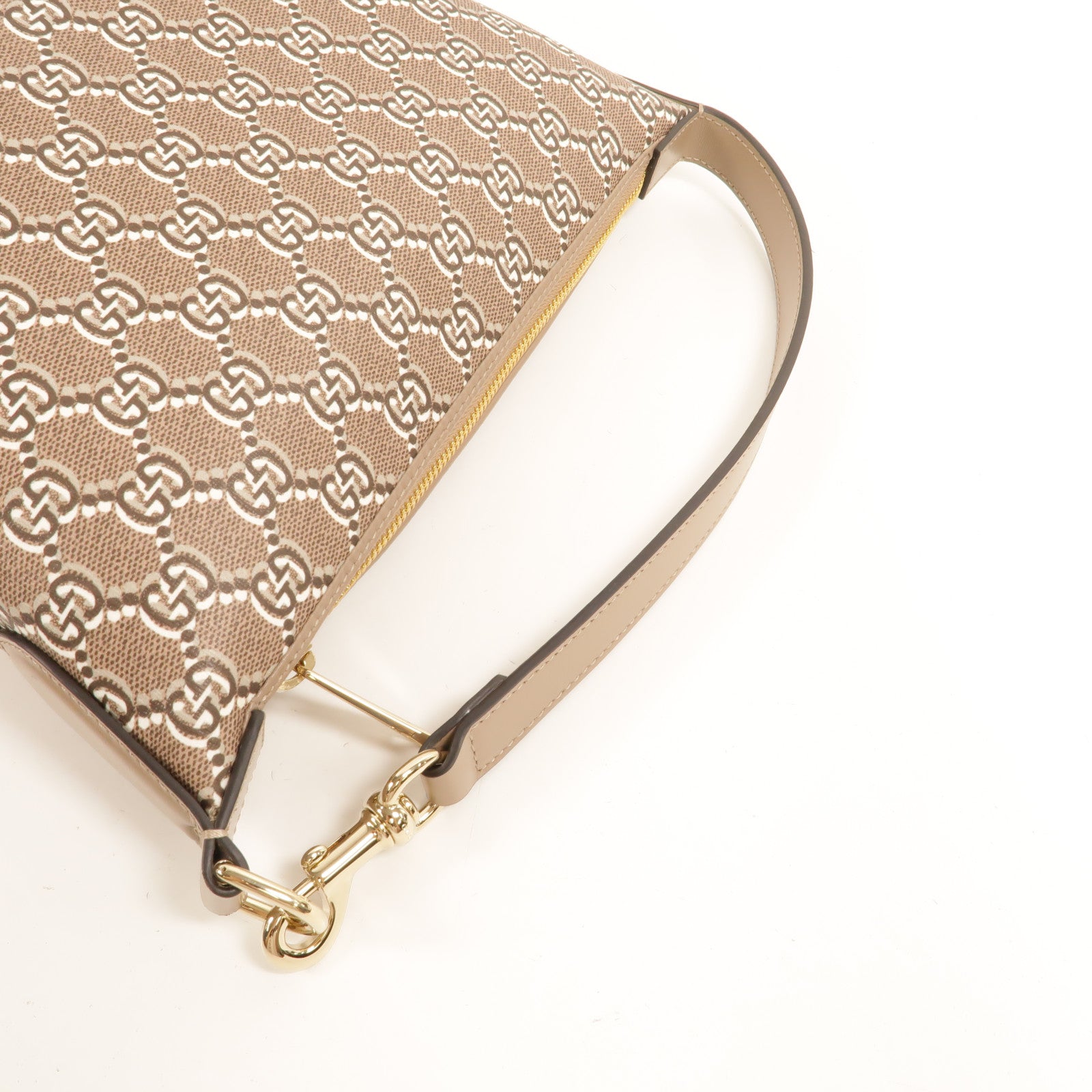 GUCCI 塗層帆布Shadow Mini手挽袋