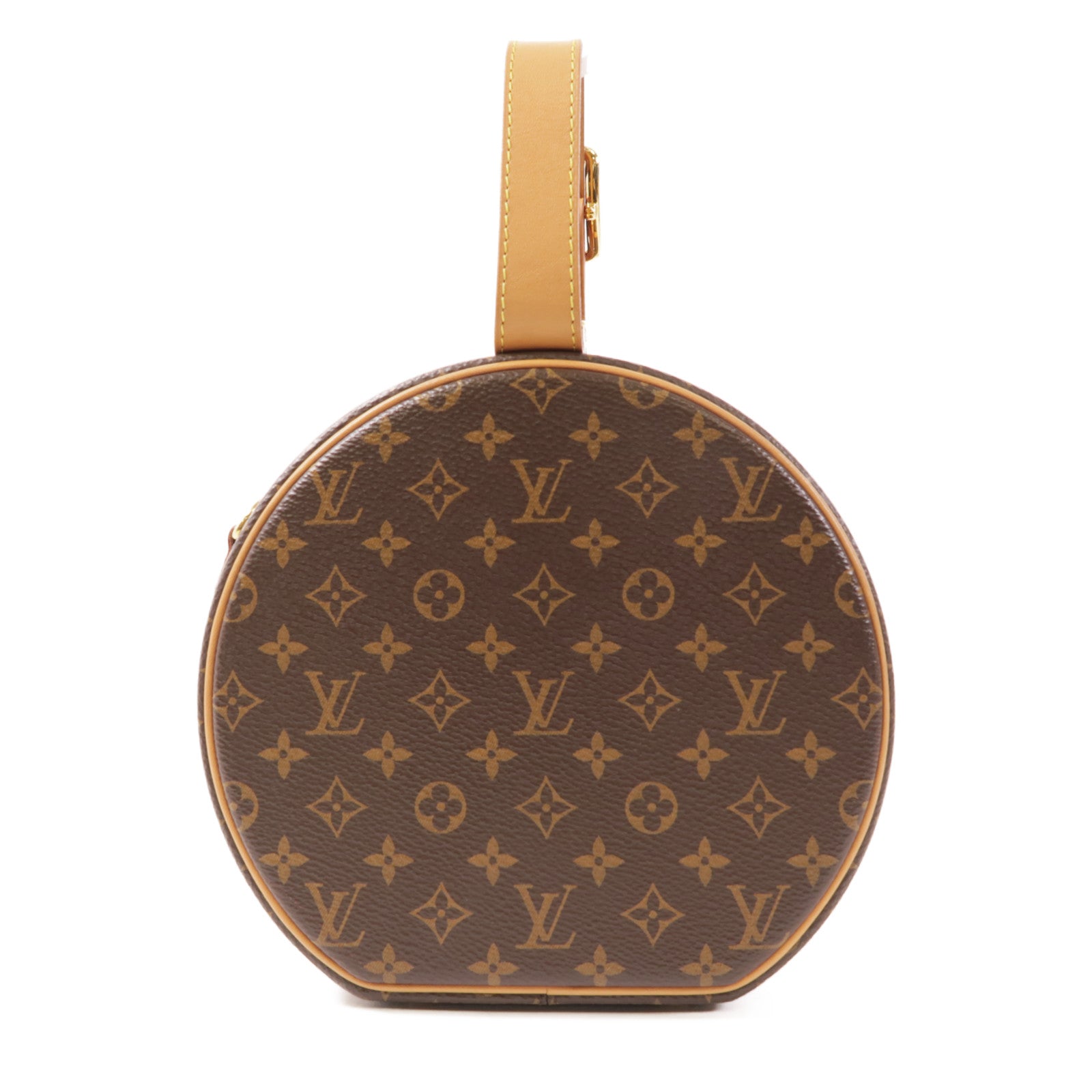 LOUIS VUITTON LV GHW Petite Boite Chapeau 2 Way Bag M43514 Monogram Brown