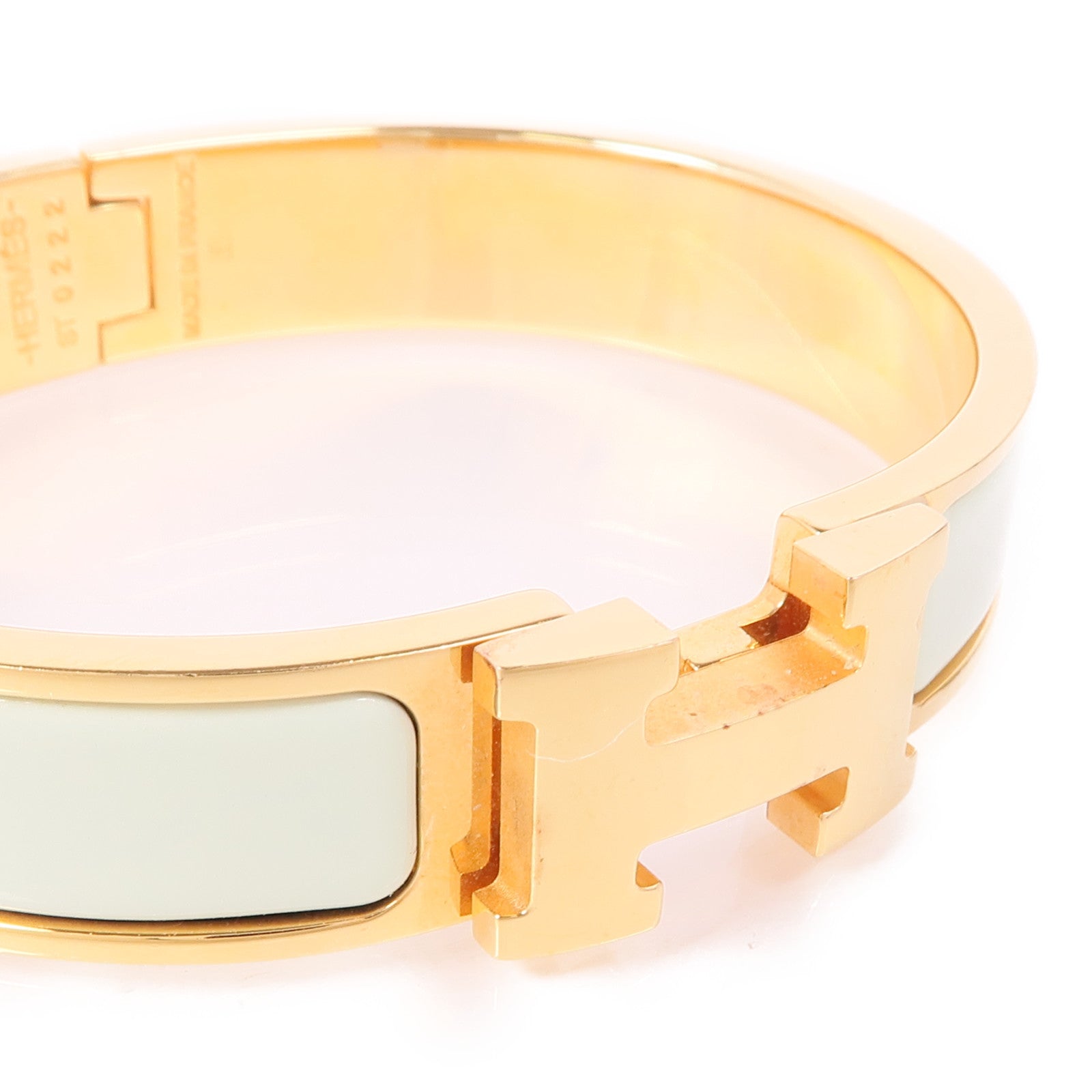 HERMES 金屬Clic H Bracelet手鐲