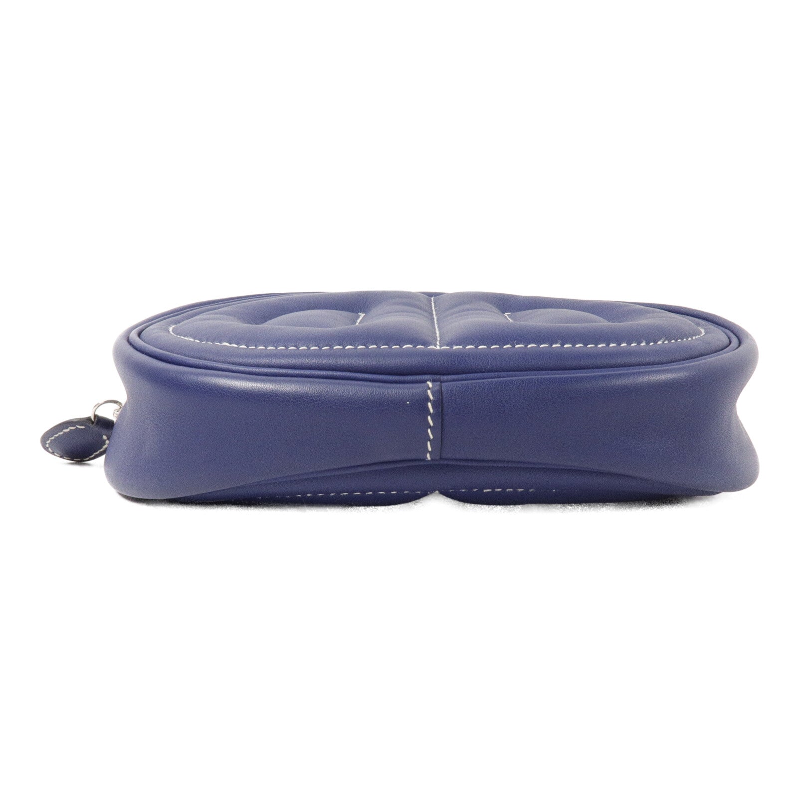 HERMES Swift皮革In The Loop Belt Bag腰包Bleu Nuit/Anemone