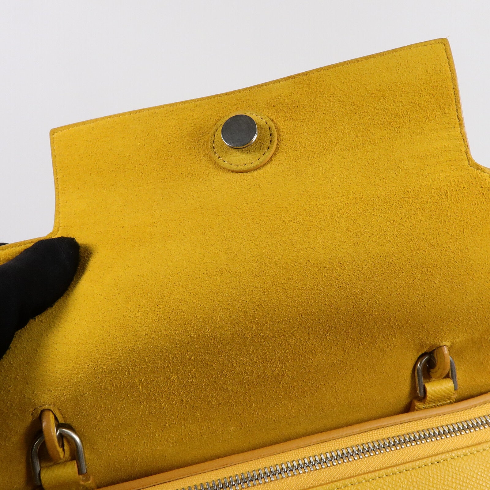 CELINE 牛皮皮革Mini Belt Bag手挽肩背兩用袋
