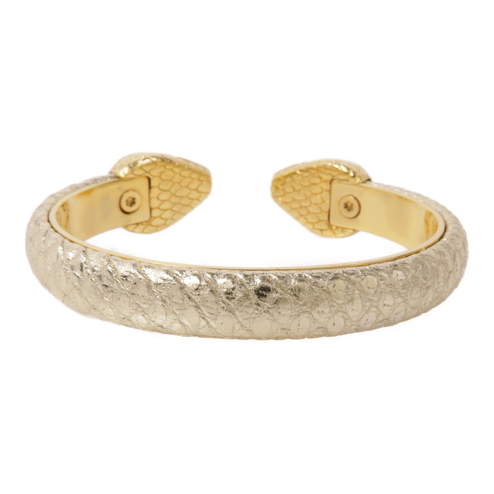 BVLGARI 蛇皮皮革Serpenti Forever Bracelet手鐲
