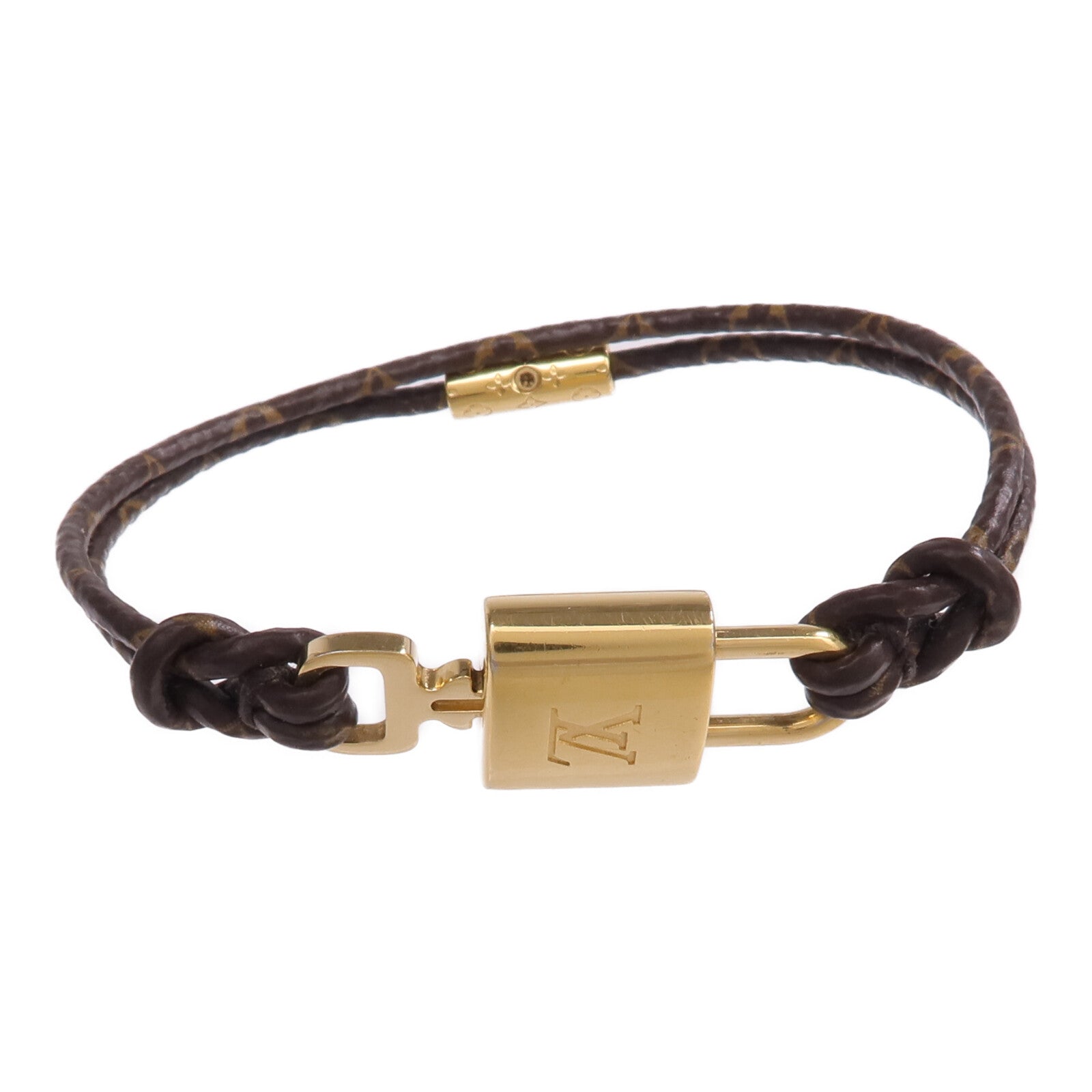 LOUIS VUITTON 金屬/Monogram Lock It Again Bracelet手鐲
