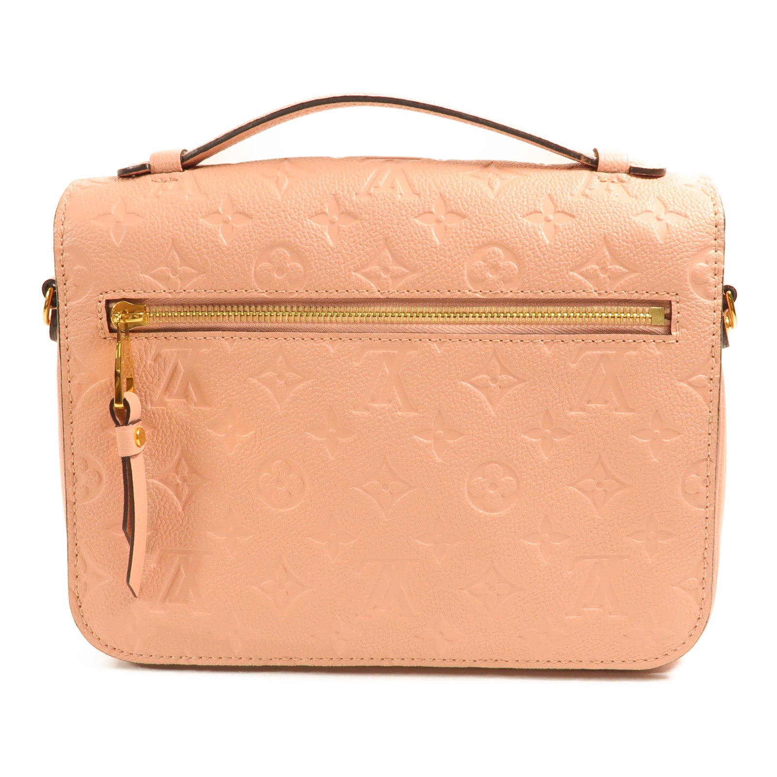 LOUIS VUITTON Monogram Empreinte Pochette Metis金扣手挽肩背兩用袋