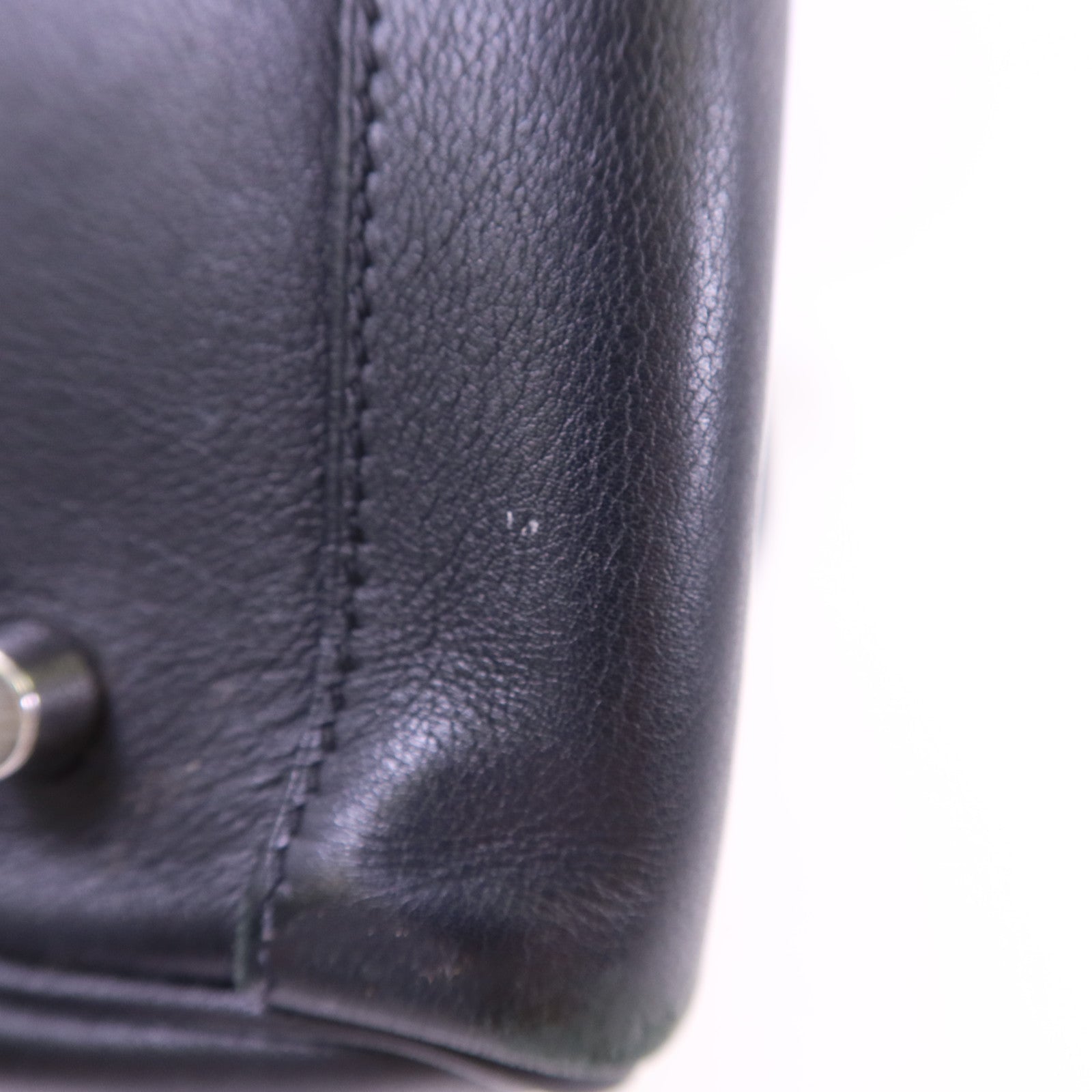 HERMES Swift皮革Lindy 30銀扣肩背袋