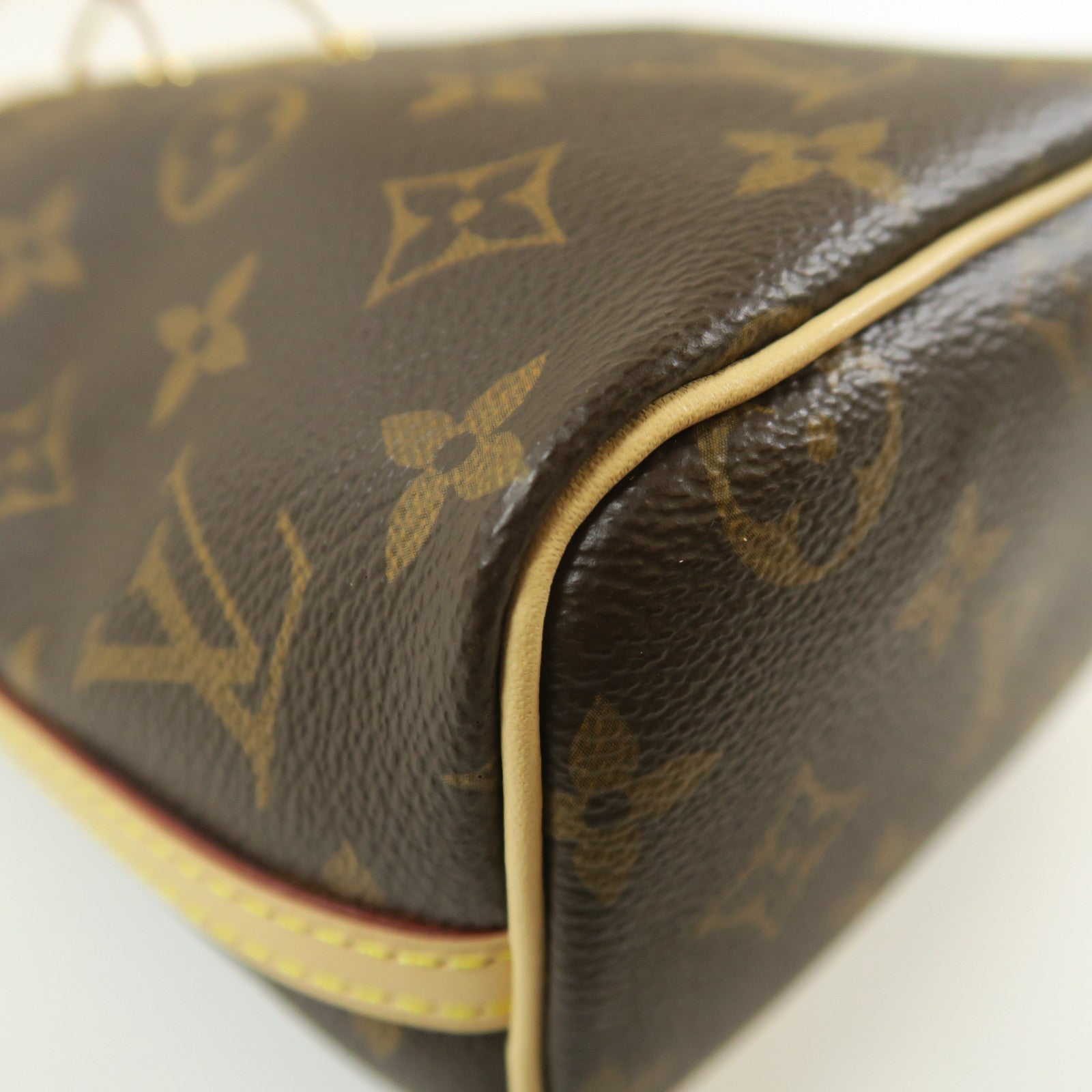 LOUIS VUITTON 【激減優惠】Monogram Noe Nano金扣肩背袋啡色