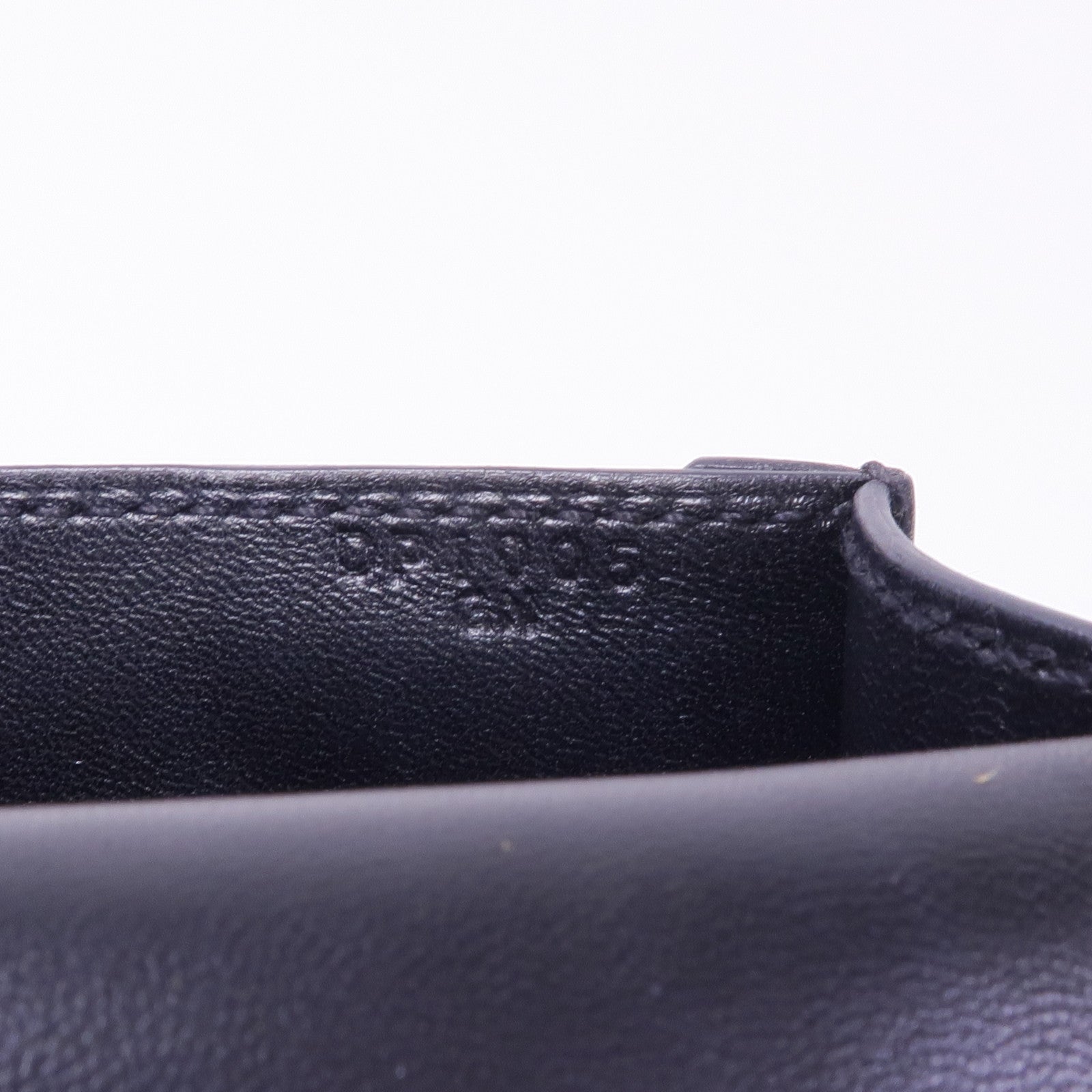 HERMES Tadelakt皮革Verrou Mini金扣鏈帶肩背袋Noir