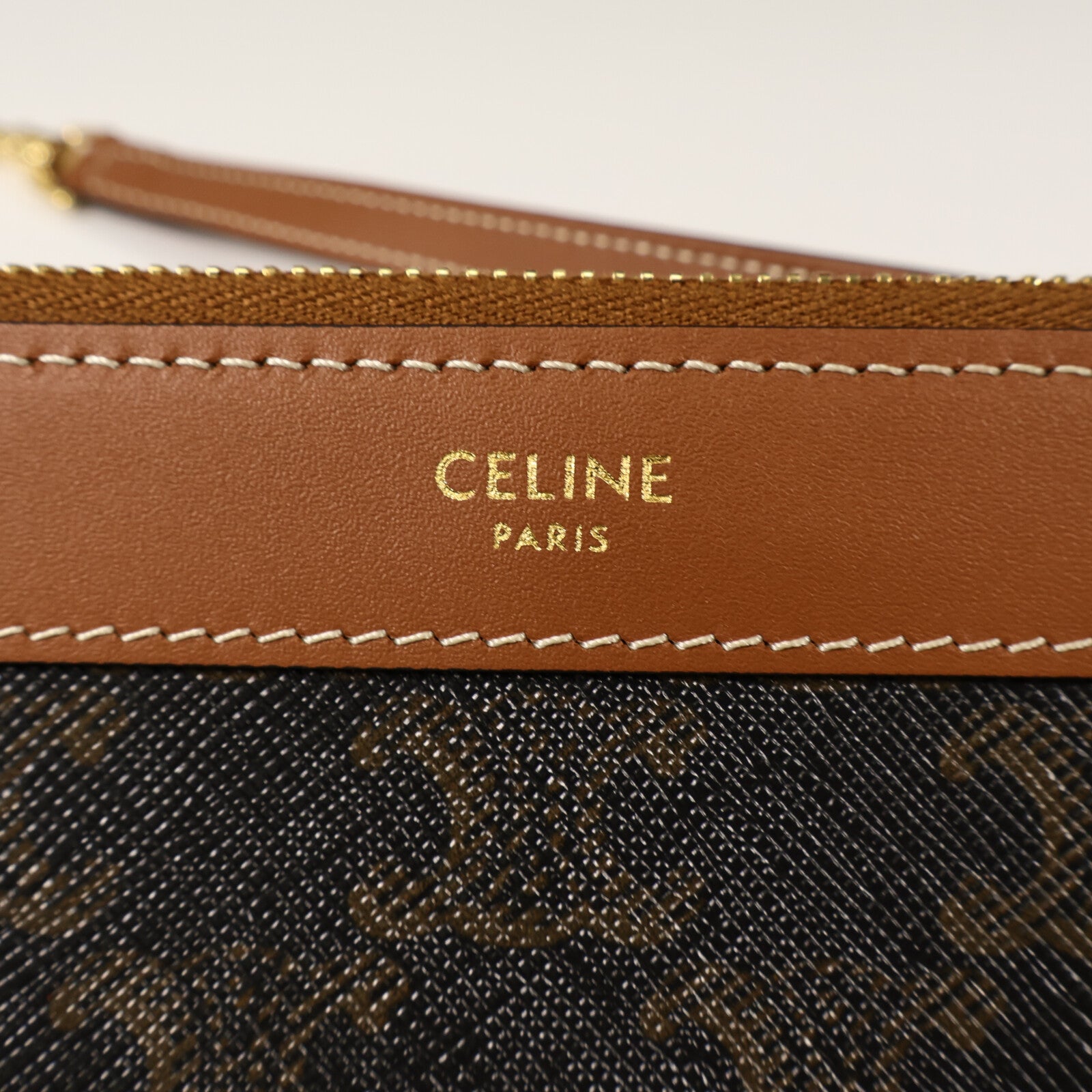 CELINE 塗層帆布Soft Shopper肩背袋