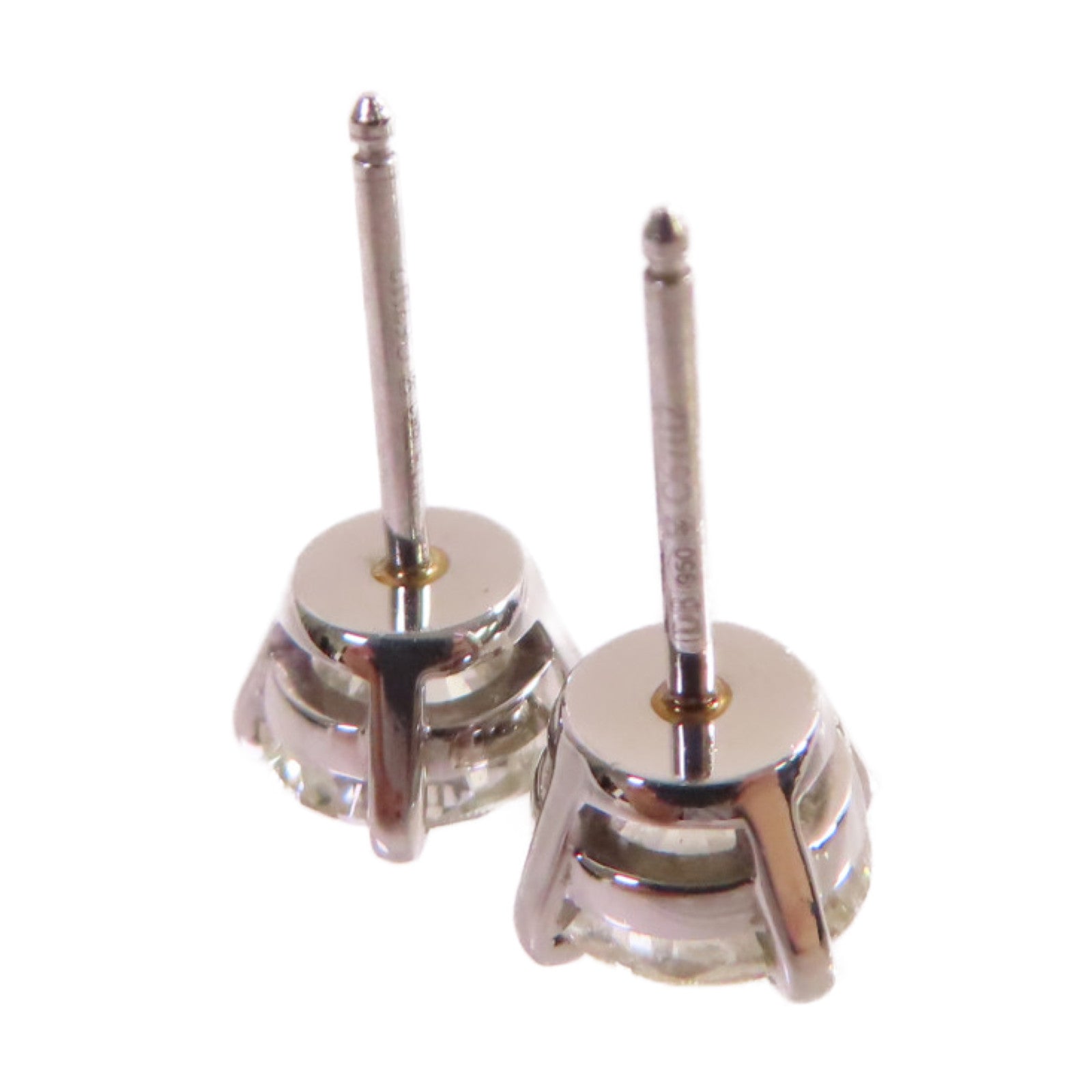 JEWELRY PT950鉑金/鑽石De Beers Diamond Earrings耳環