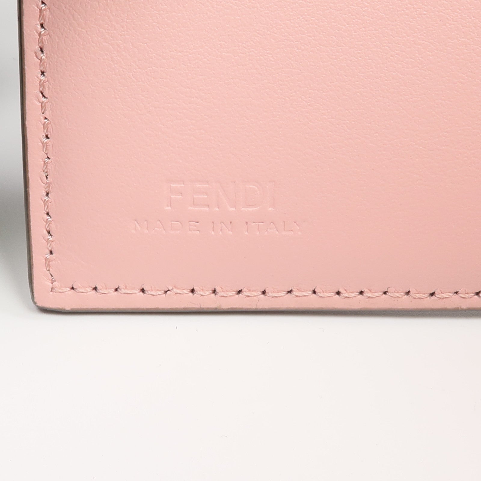 FENDI 塗層帆布Monster Eyes Wallet錢包