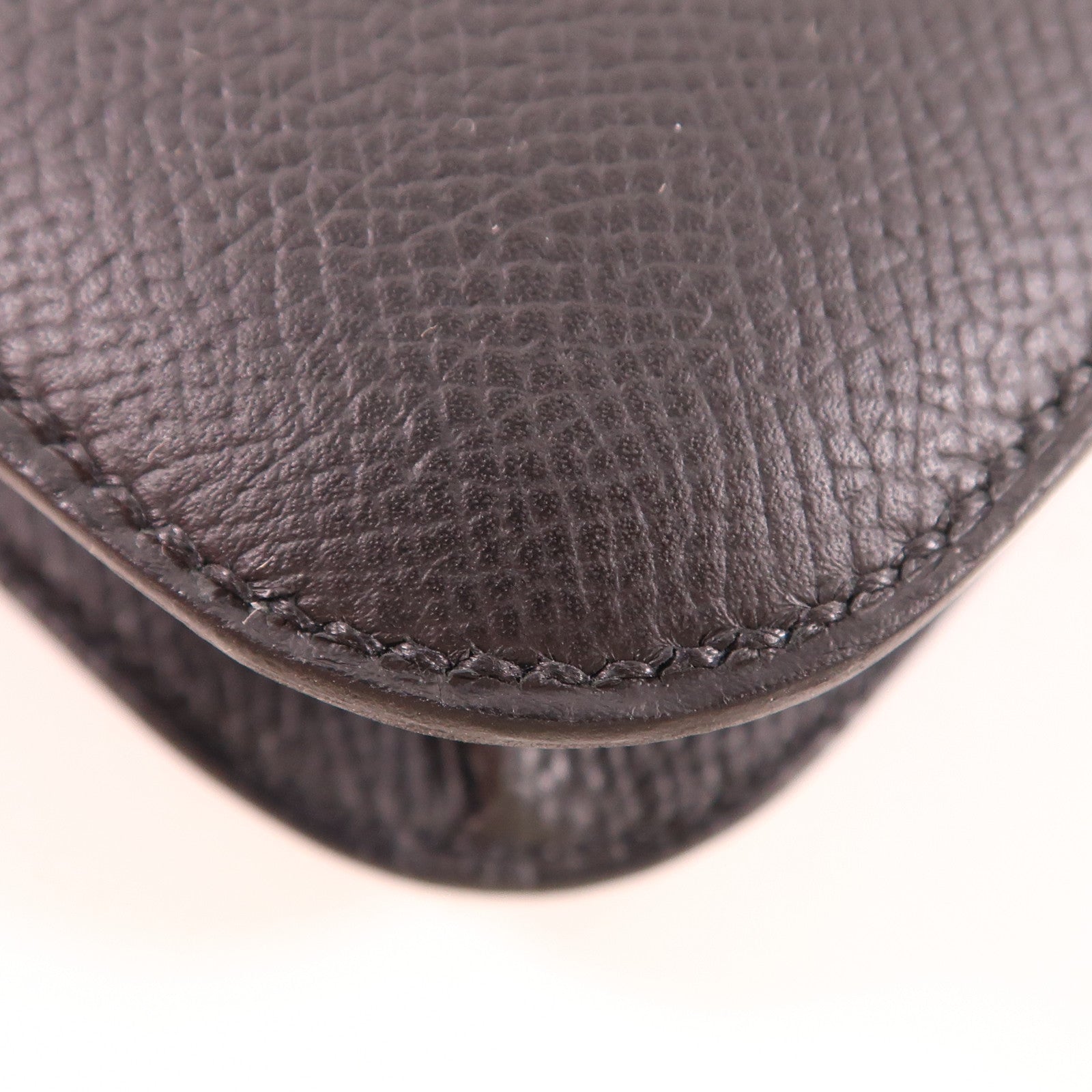 HERMES Epsom皮革Constance Elan金扣肩背袋Noir