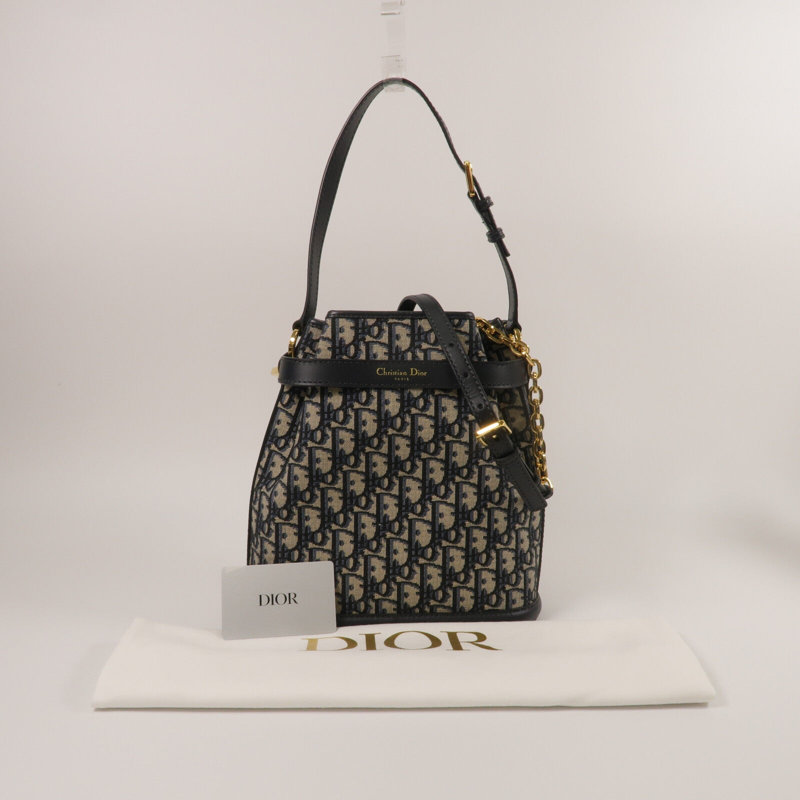 Dior Oblique C'est Dior Medium鏈帶手挽肩背兩用袋