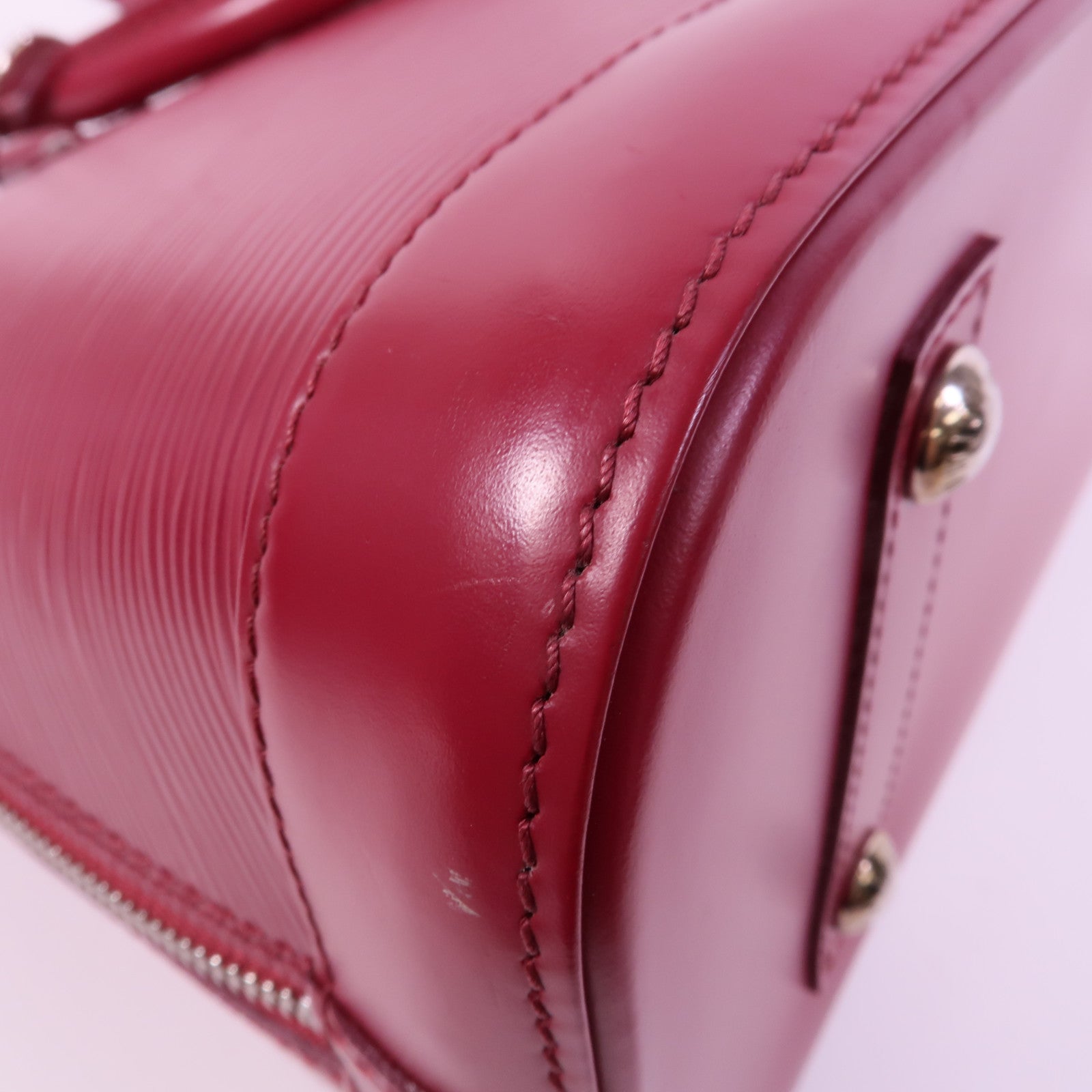LOUIS VUITTON Epi Alma PM銀扣手挽袋
