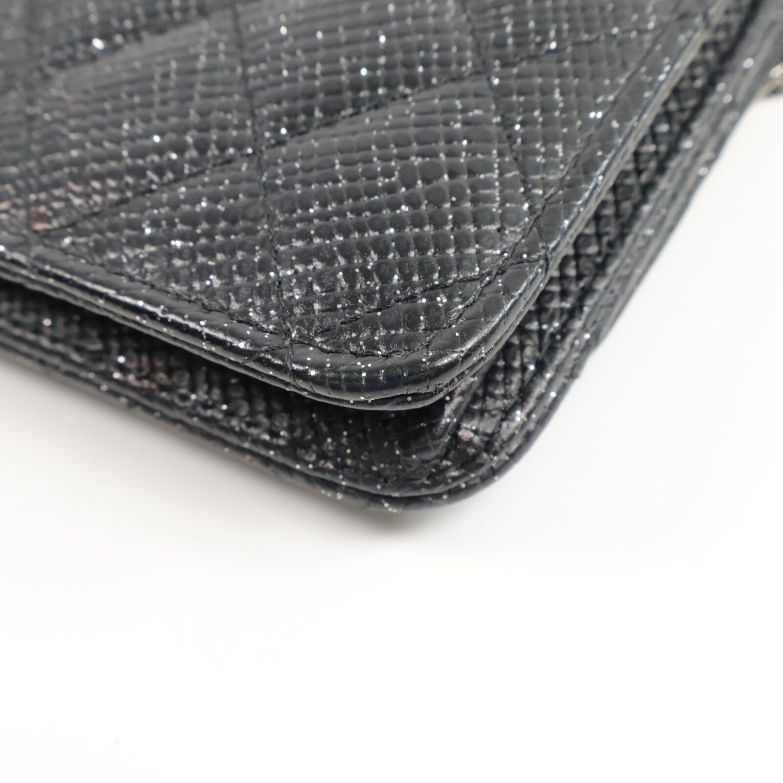 CHANEL 牛皮皮革WOC Wallet On Chain鏈帶肩背袋